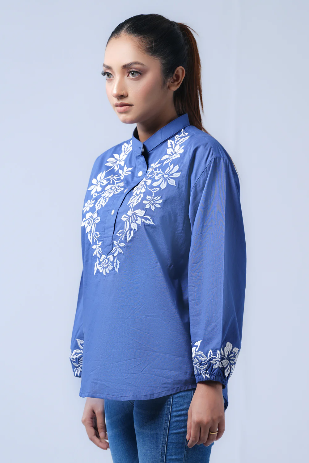 Regular Fit Georgette Fashion Top - XTXFMF