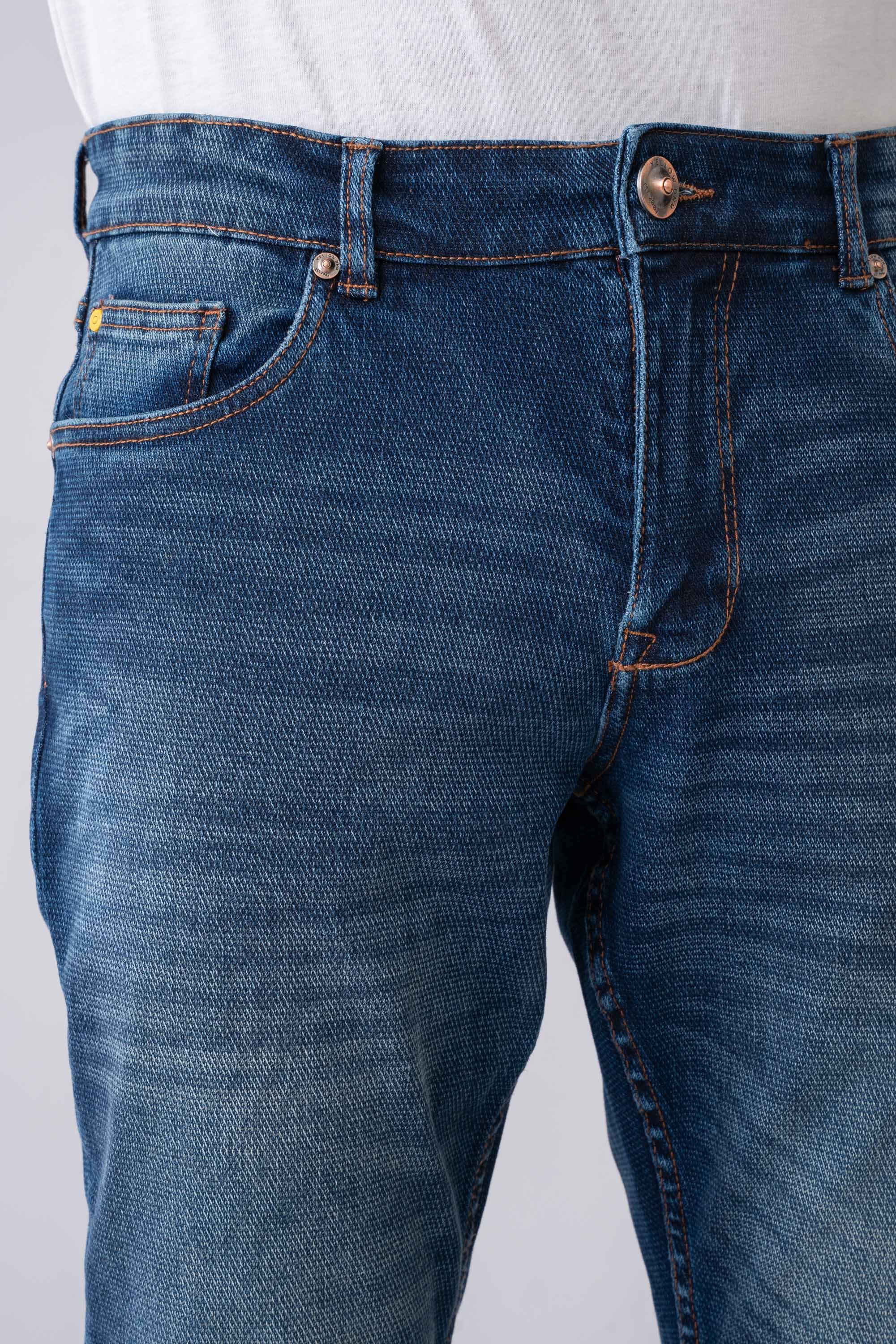 Straight Fit Deep Sea Jeans - XTXFMF