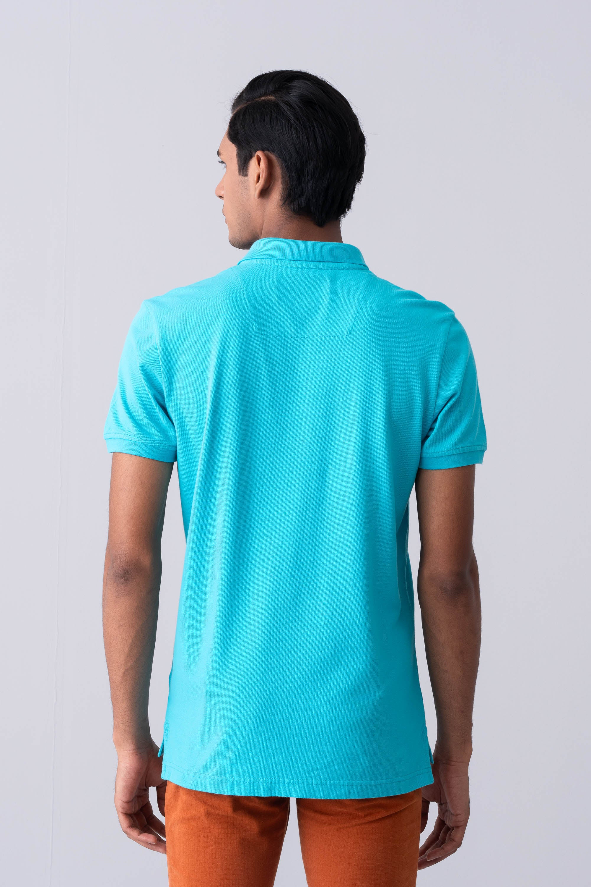 Regular Fit Solid Polo Shirt - XTXFMF