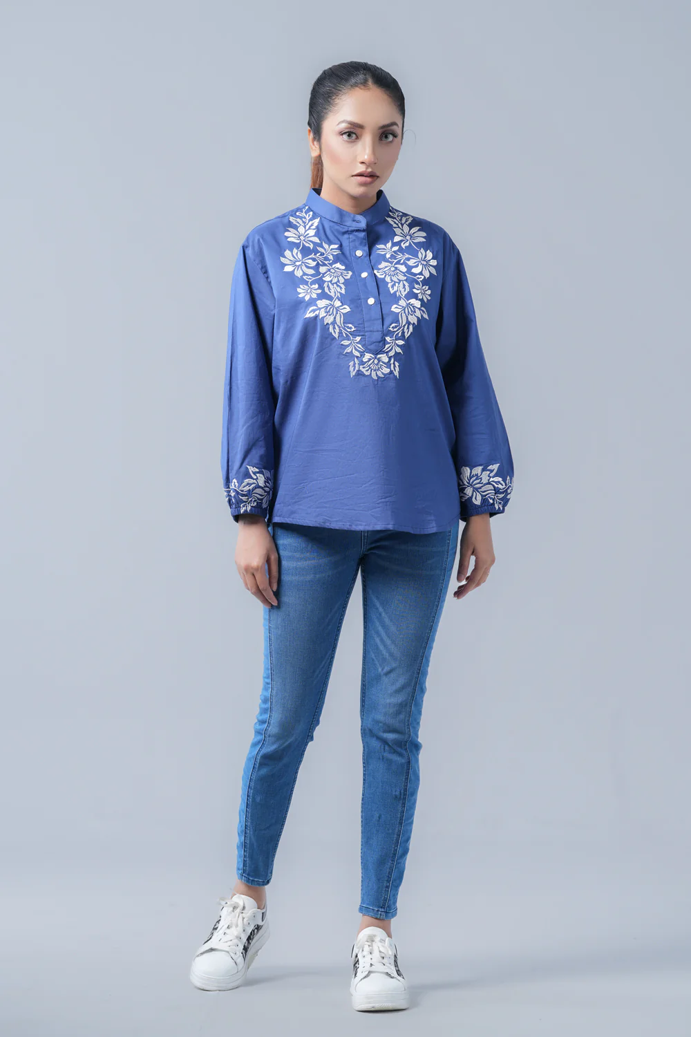 Regular Fit Georgette Fashion Top - XTXFMF