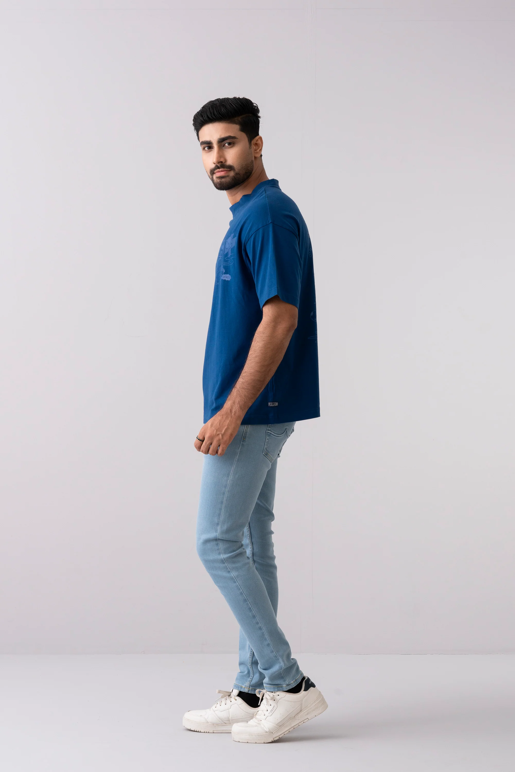 Oversized Fit Printed T-Shirt - XTXFMF