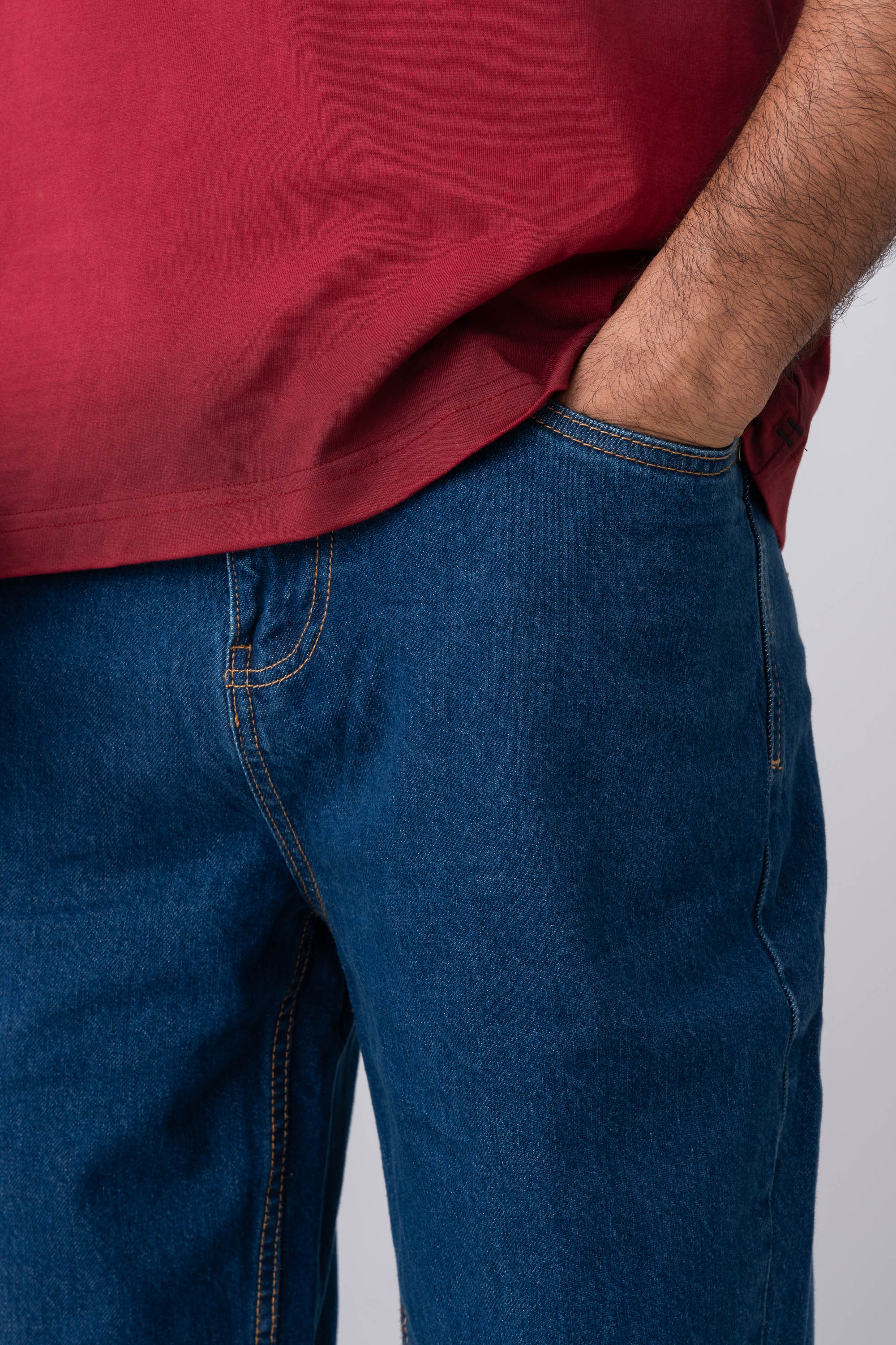 Baggy Fit Blue Depth Jeans - XTXFMF