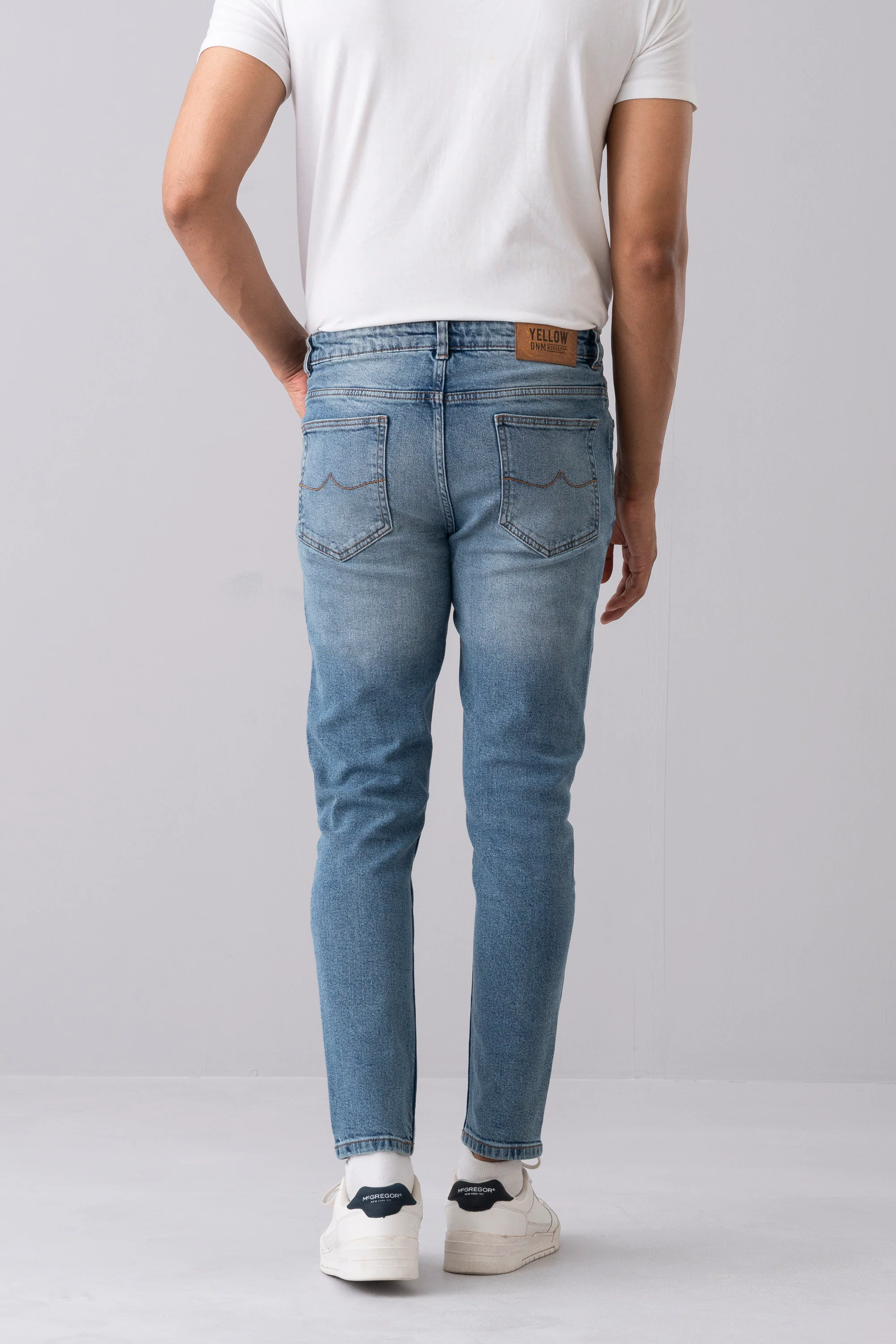 Carrot Fit Blue Jeans - XTXFMF