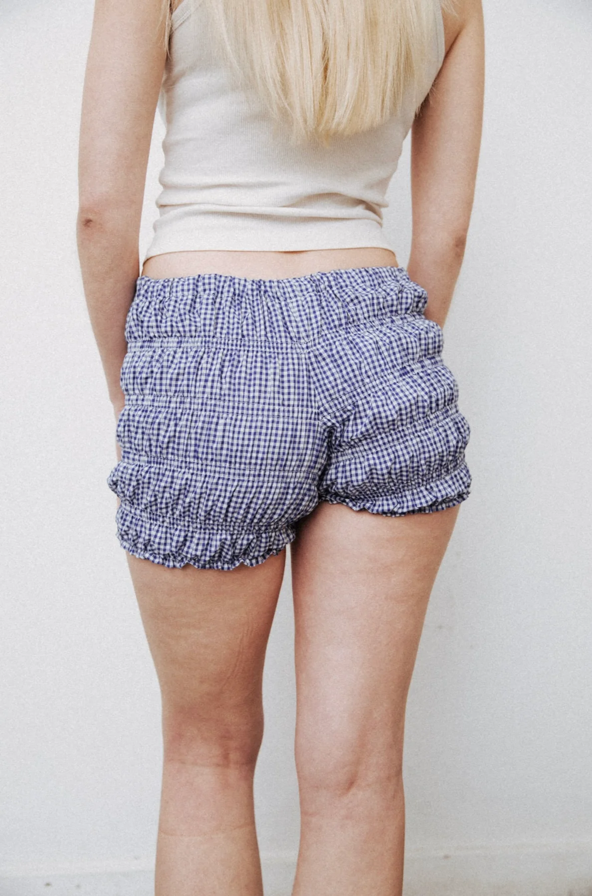 Blue Gingham Bloomers - XTXFMF