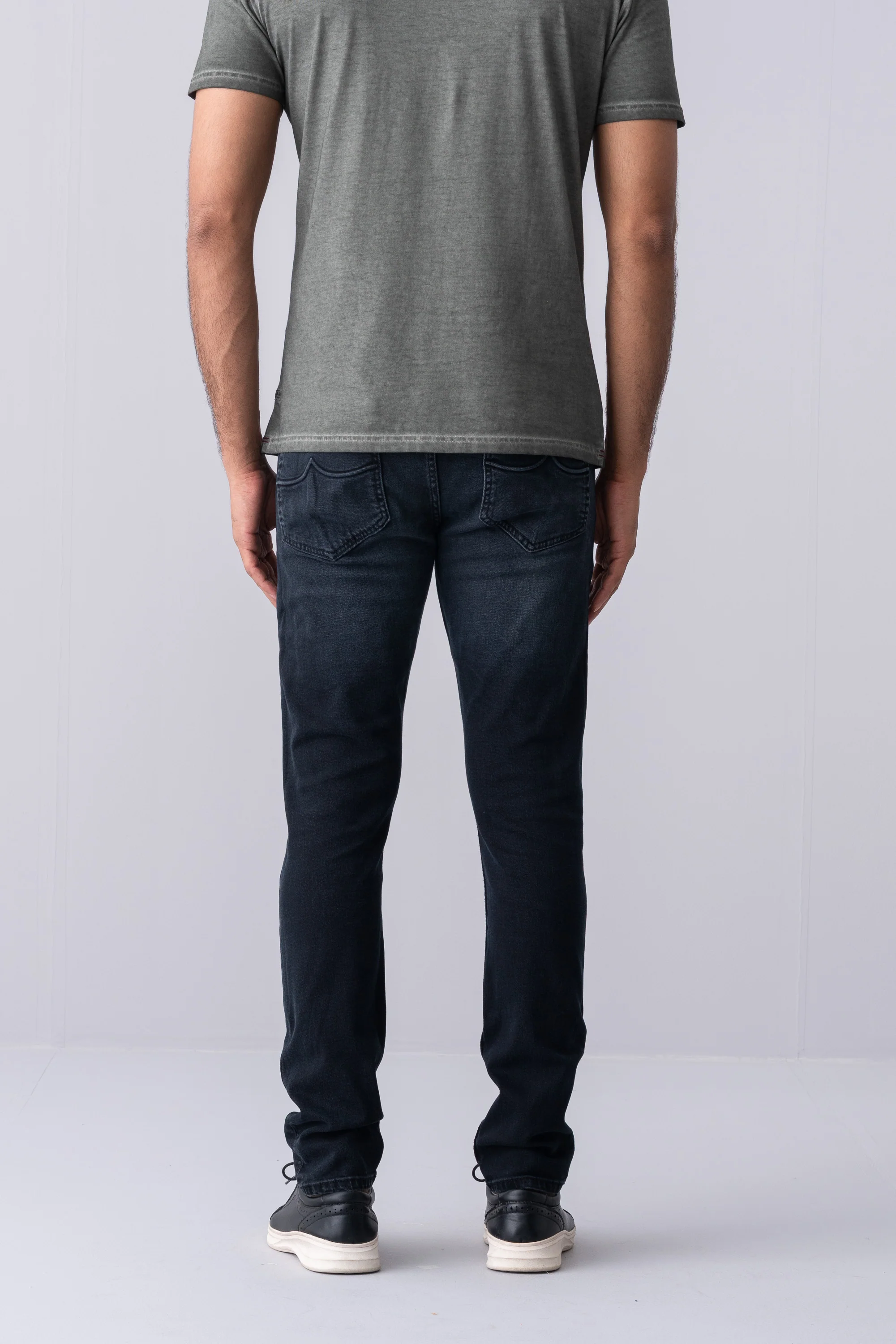 Slim Fit Black Jeans - XTXFMF