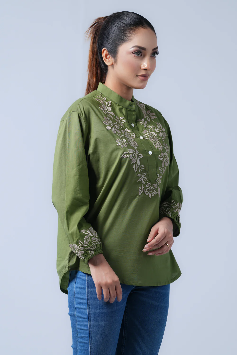 Regular Fit Georgette Fashion Top - XTXFMF