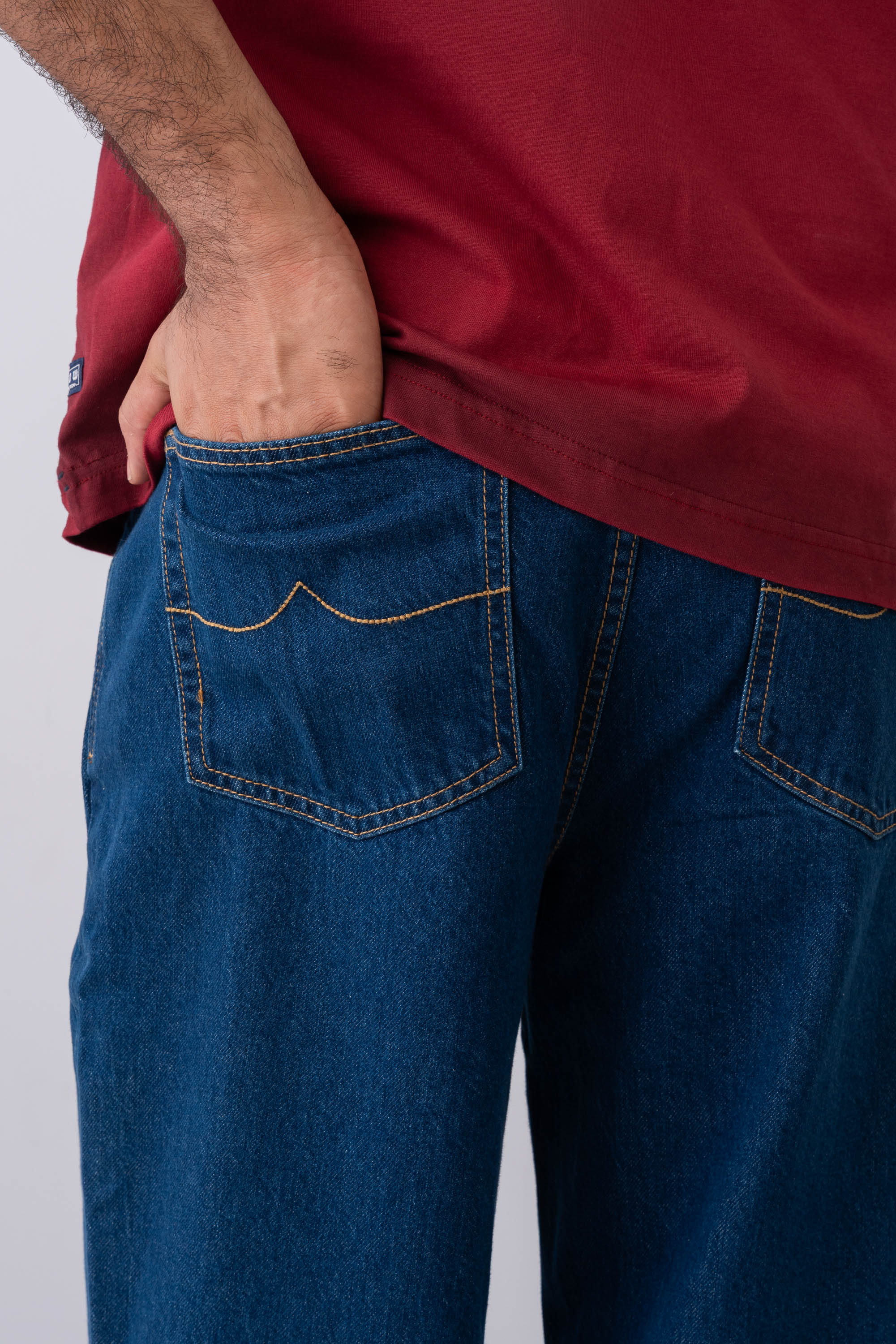 Baggy Fit Blue Depth Jeans - XTXFMF