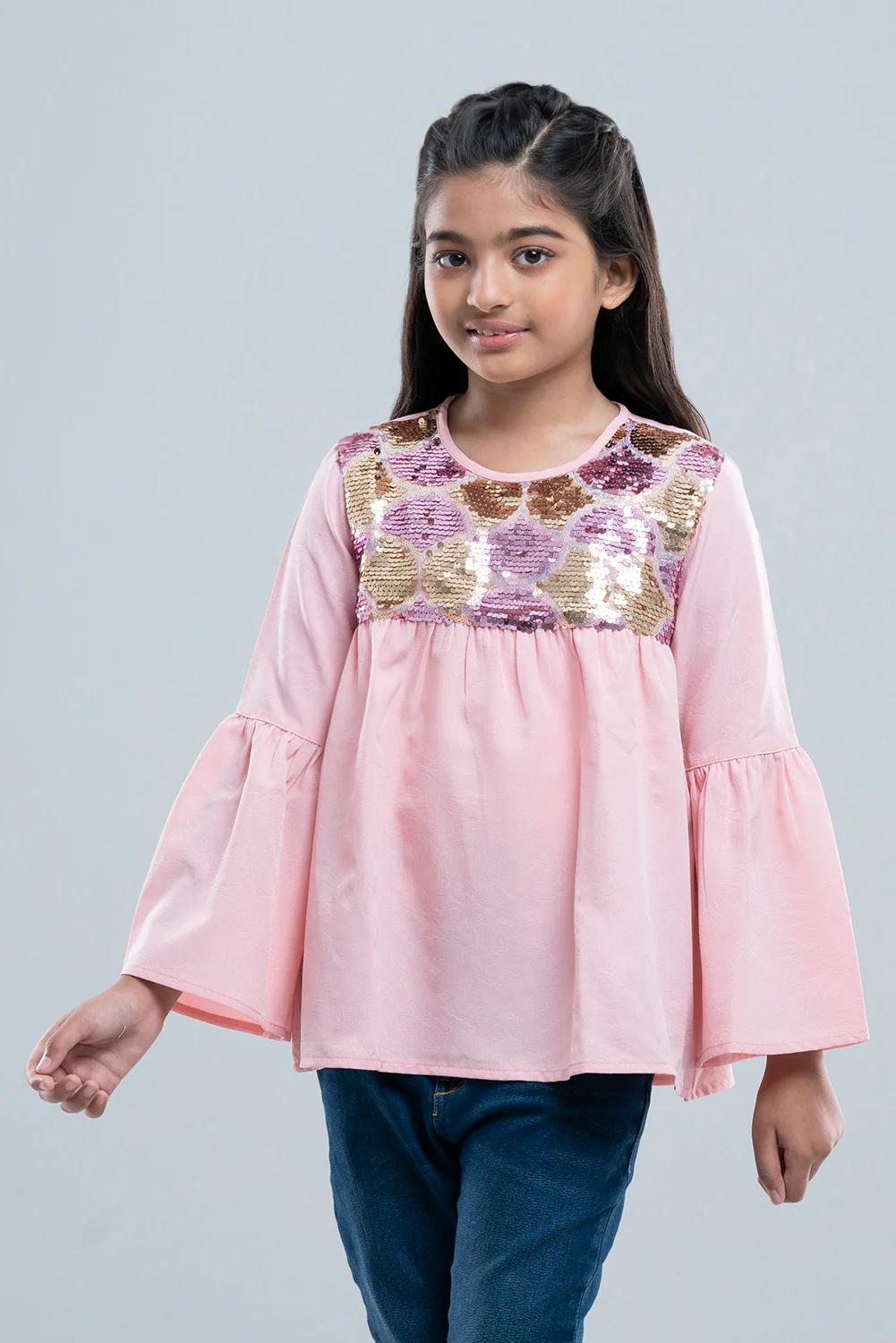 Girls Woven Top (2-4 Years) - XTXFMF