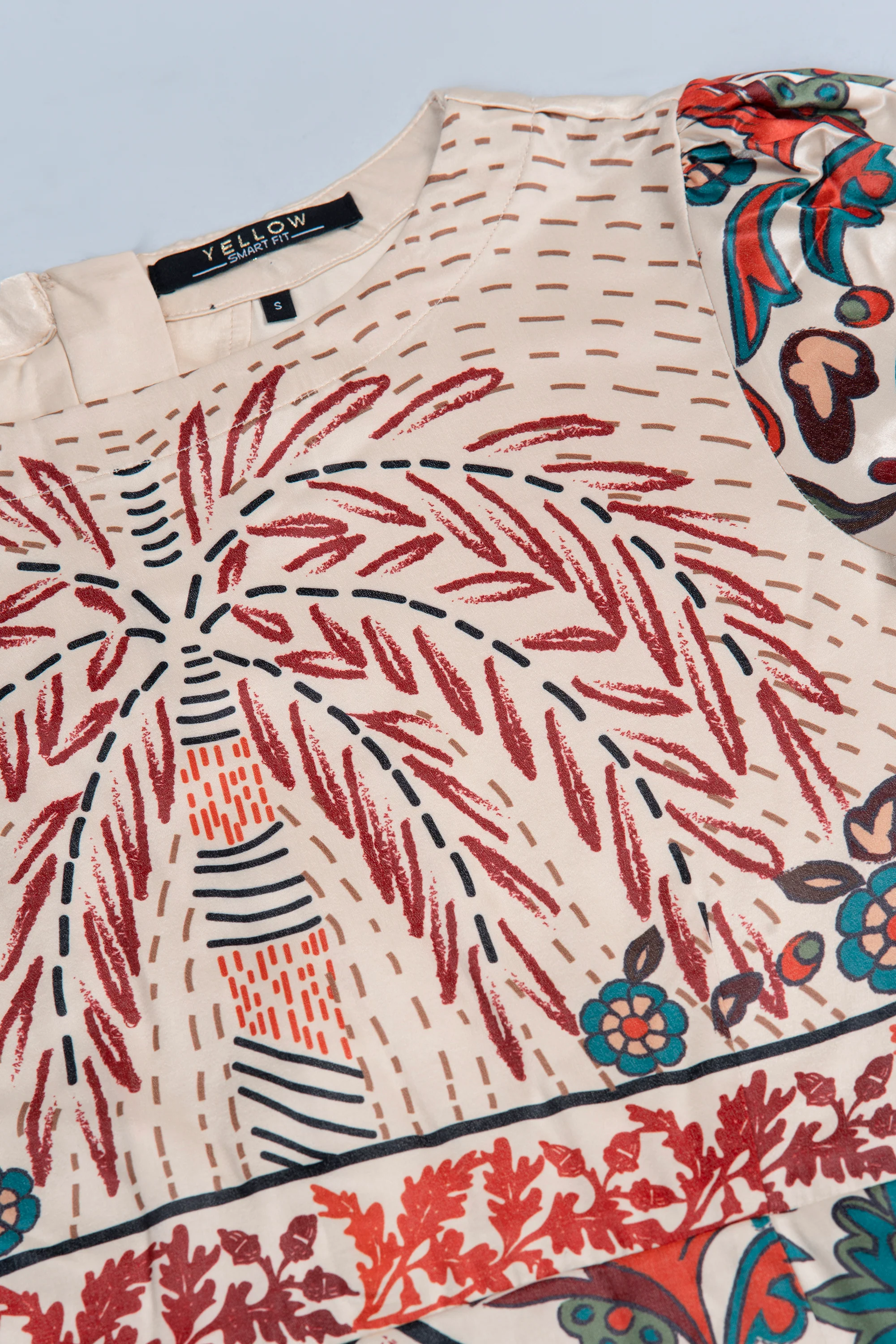 Tropical Printed Long Dress - XTXFMF