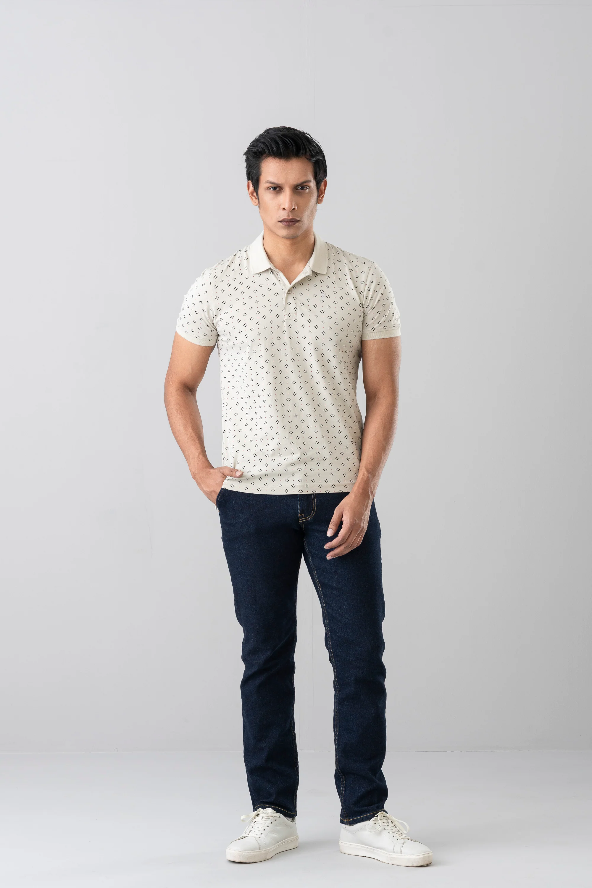 Regular Fit Single Mercerized Polo Shirt - XTXFMF