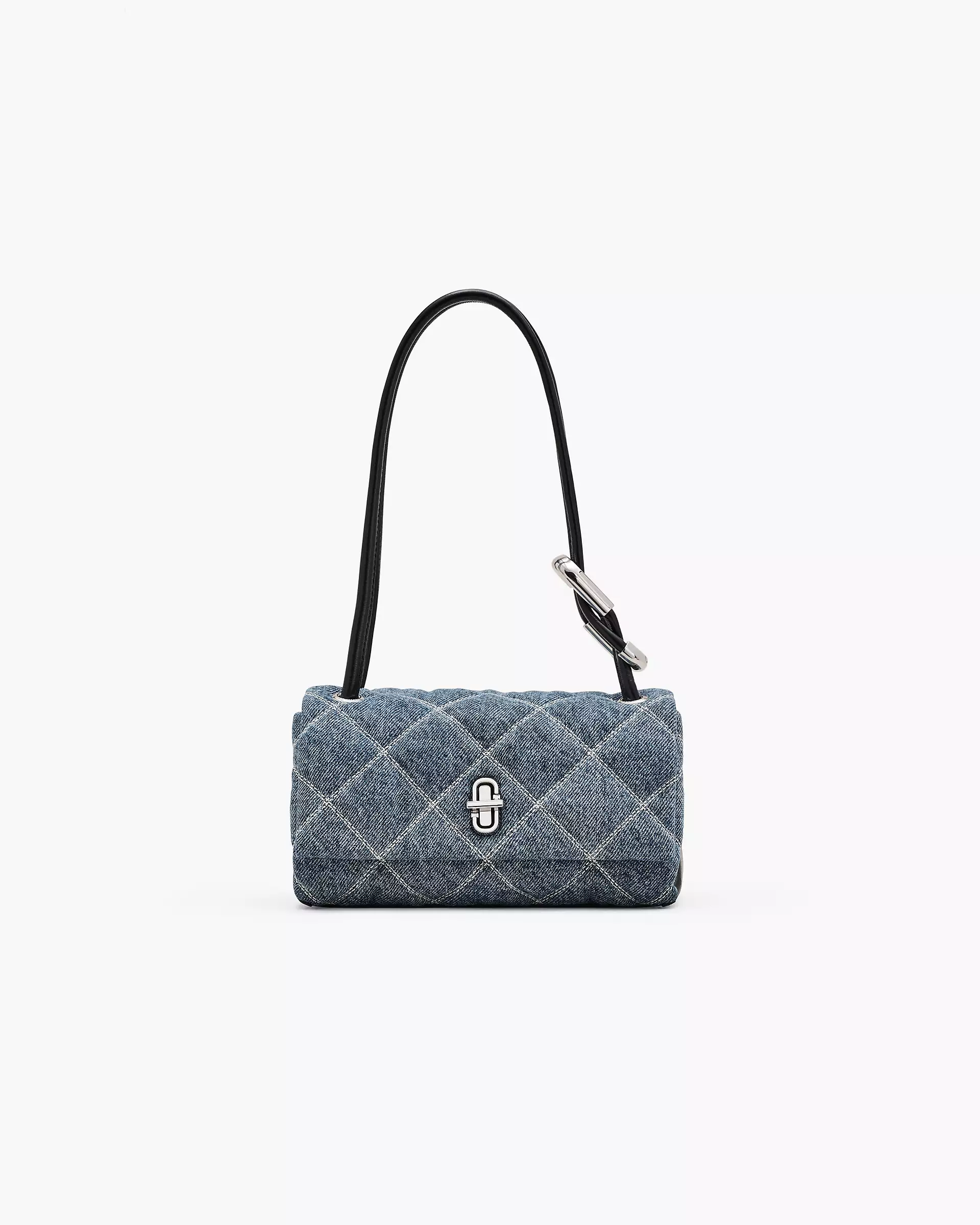 THE QUILTED DENIM MINI DUAL SHOULDER BAG - XTXFMF
