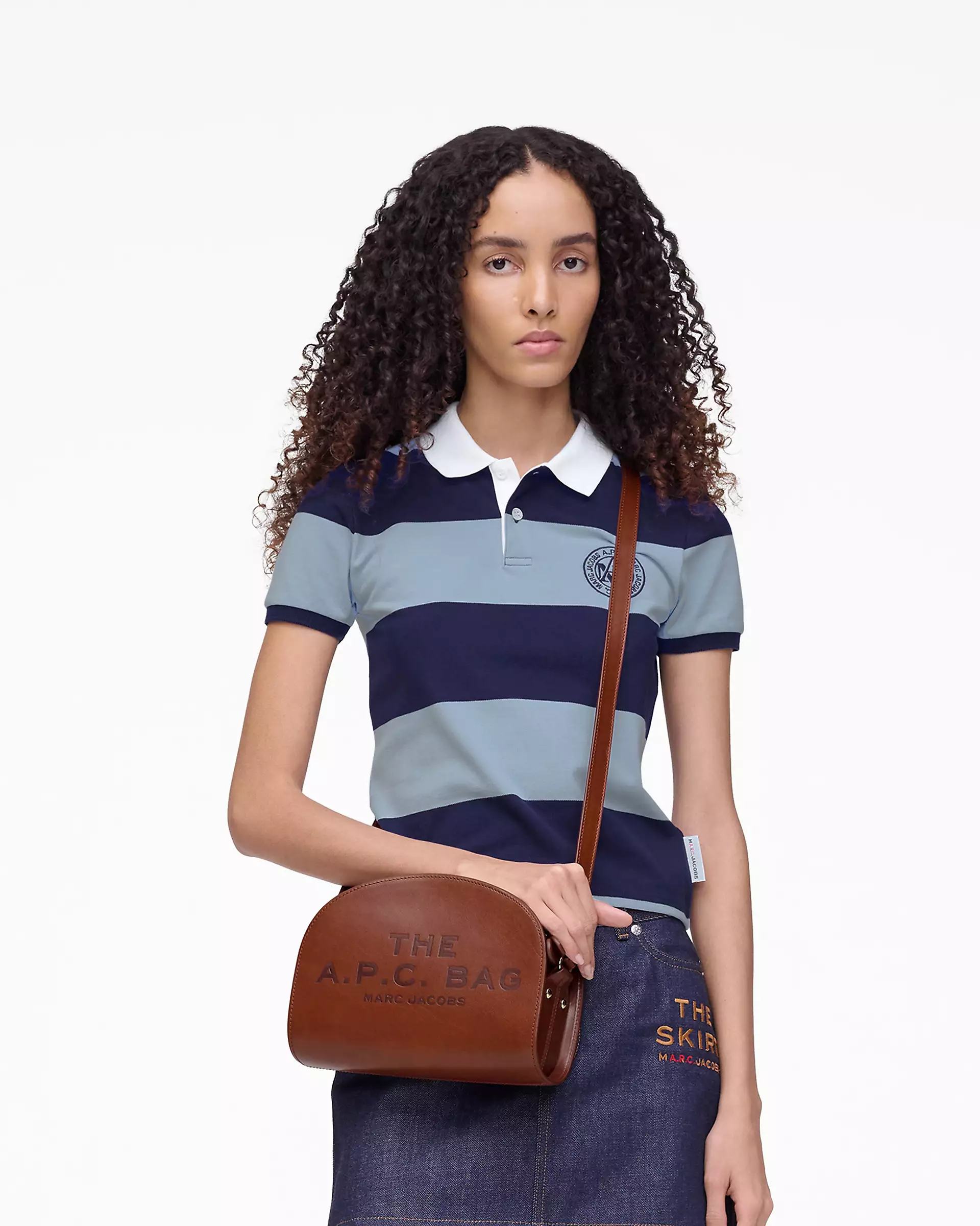 THE A.P.C. X MARC JACOBS DEMI LUNE BAG - XTXFMF