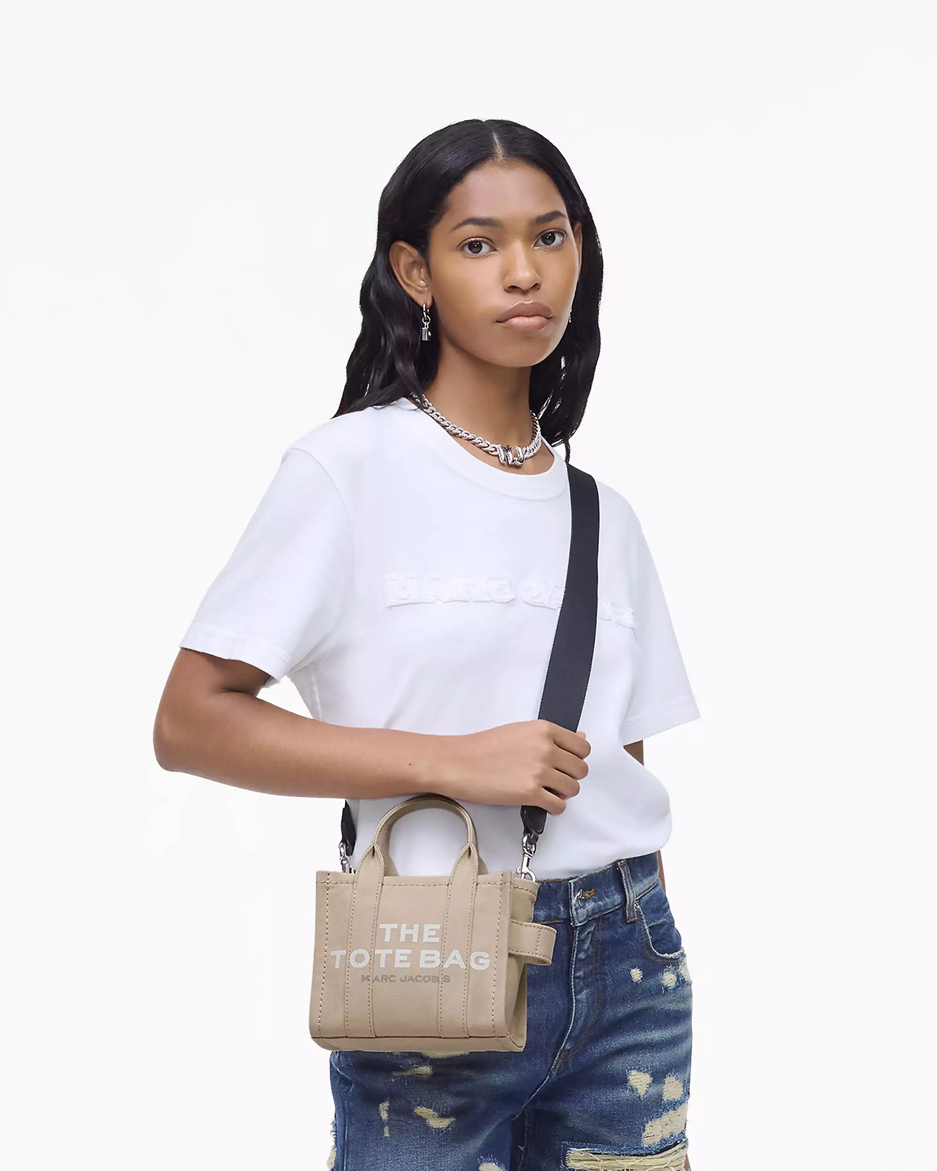 THE CANVAS CROSSBODY TOTE BAG - XTXFMF