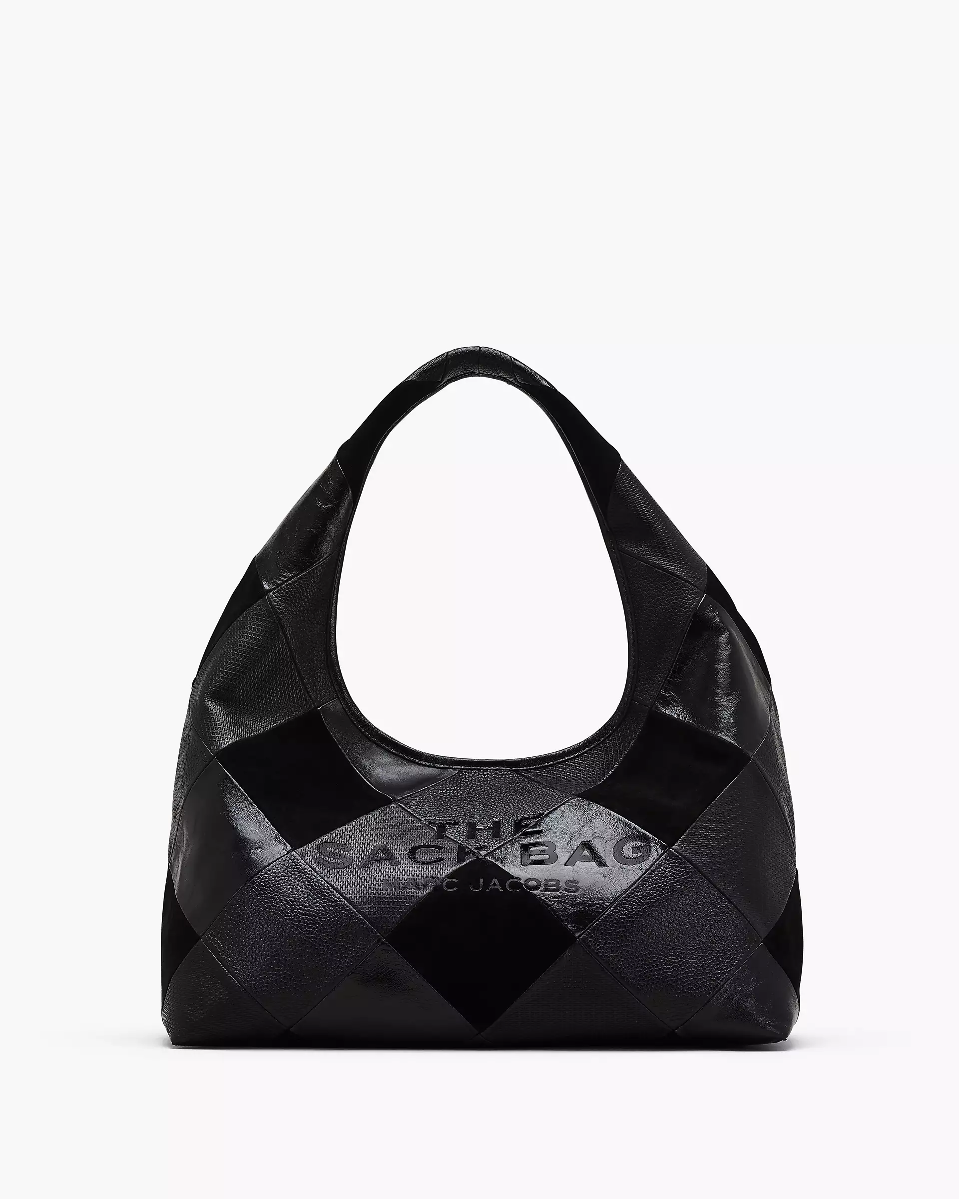 THE SUEDE PATCHWORK SACK BAG - XTXFMF