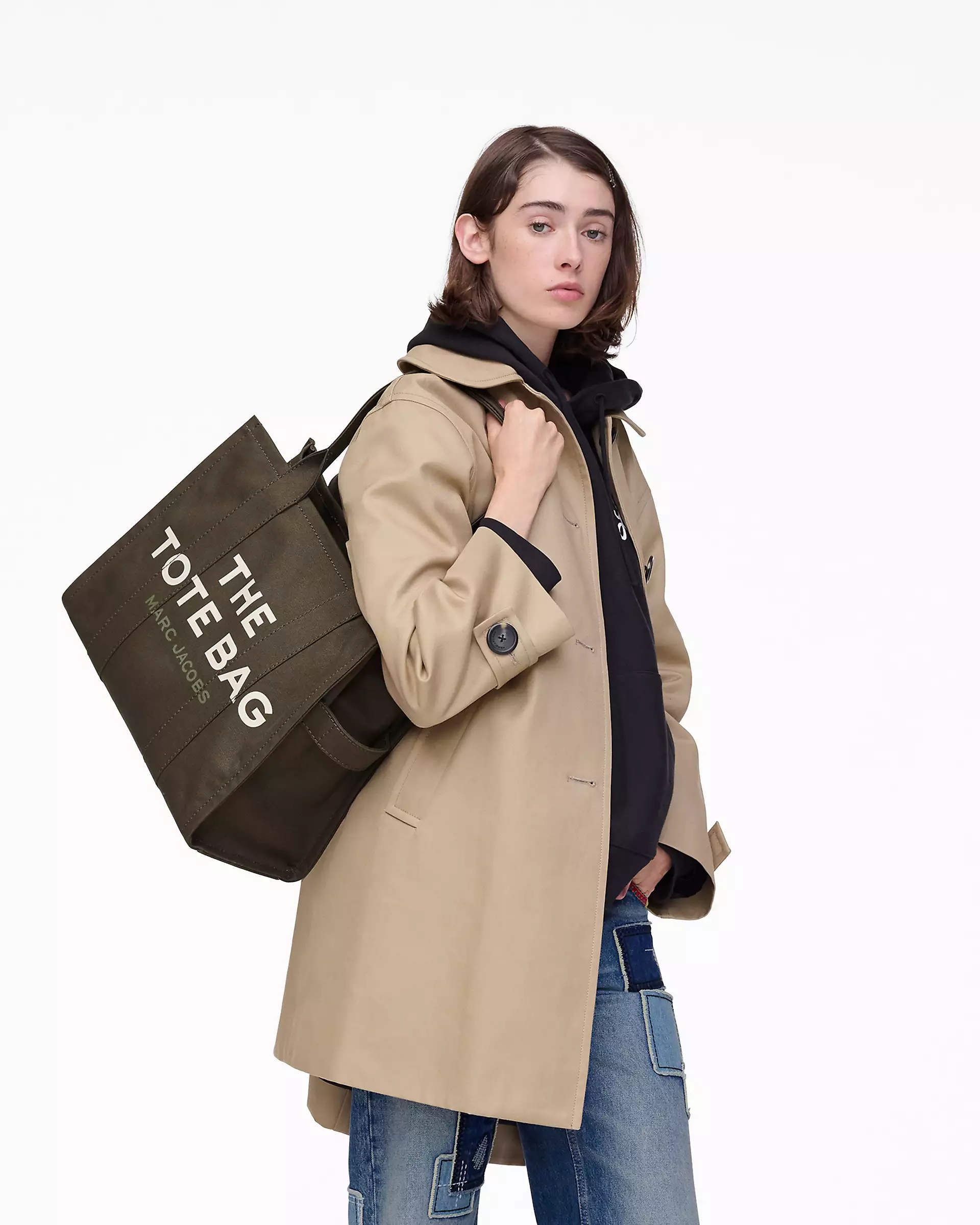 THE CANVAS LARGE TOTE BAG - XTXFMF