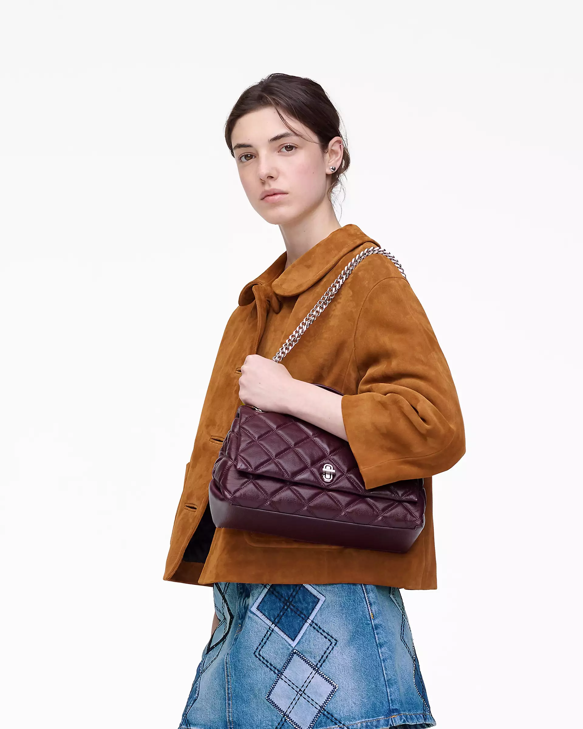 THE QUILTED DUAL CONVERTIBLE SHOULDER BAG - XTXFMF