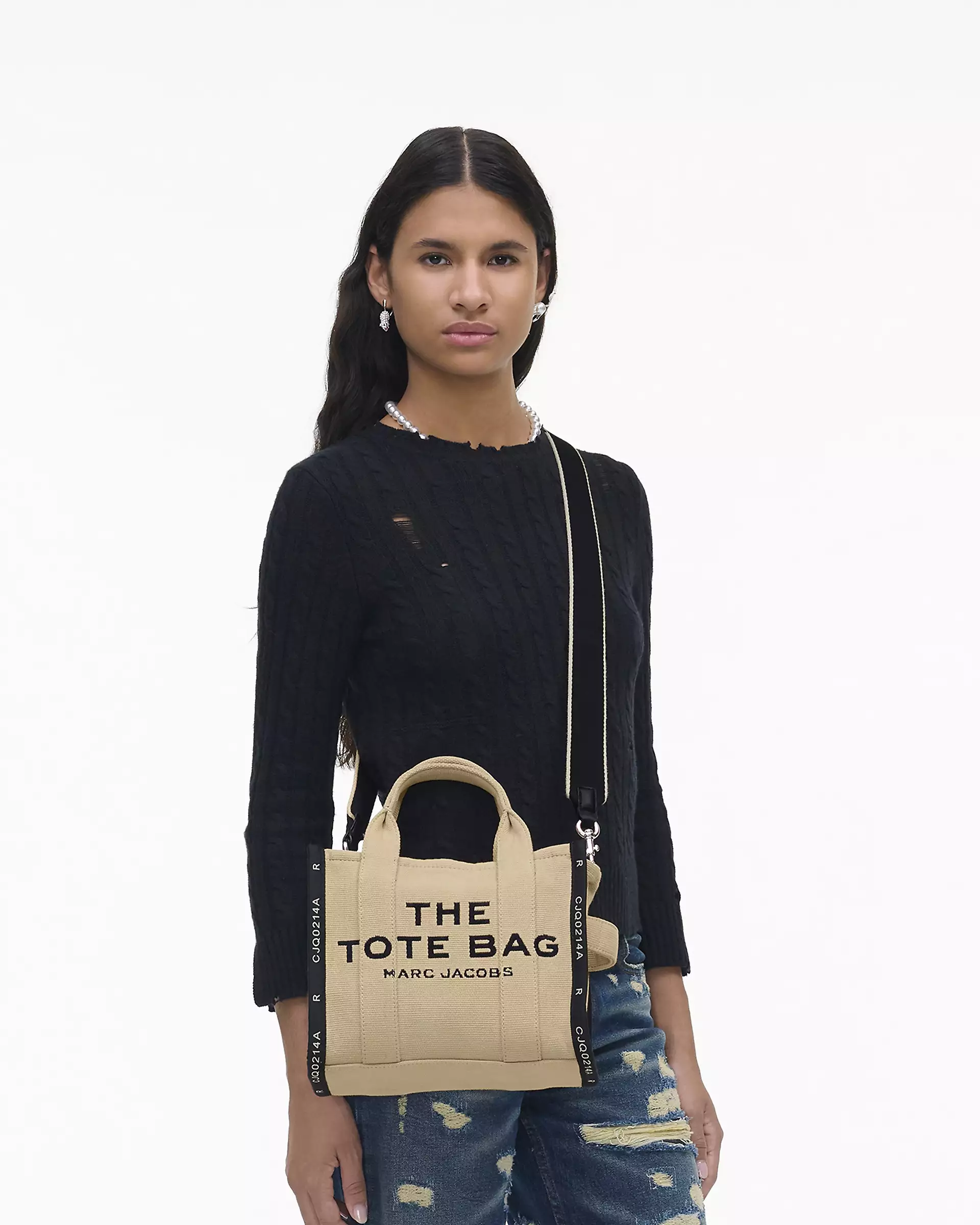 THE JACQUARD SMALL TOTE BAG - XTXFMF