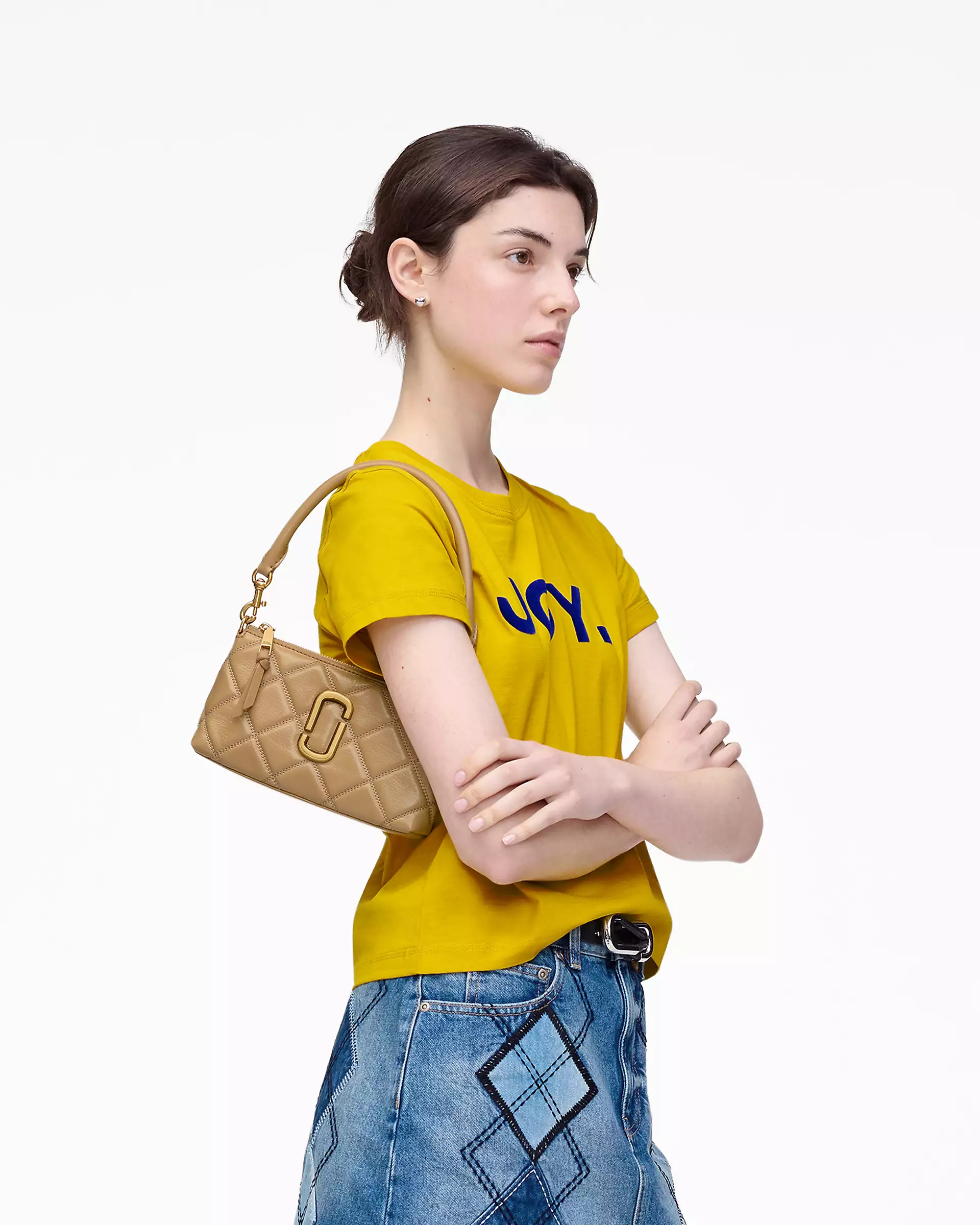 THE QUILTED SNAPSHOT CONVERTIBLE SHOULDER BAG - XTXFMF