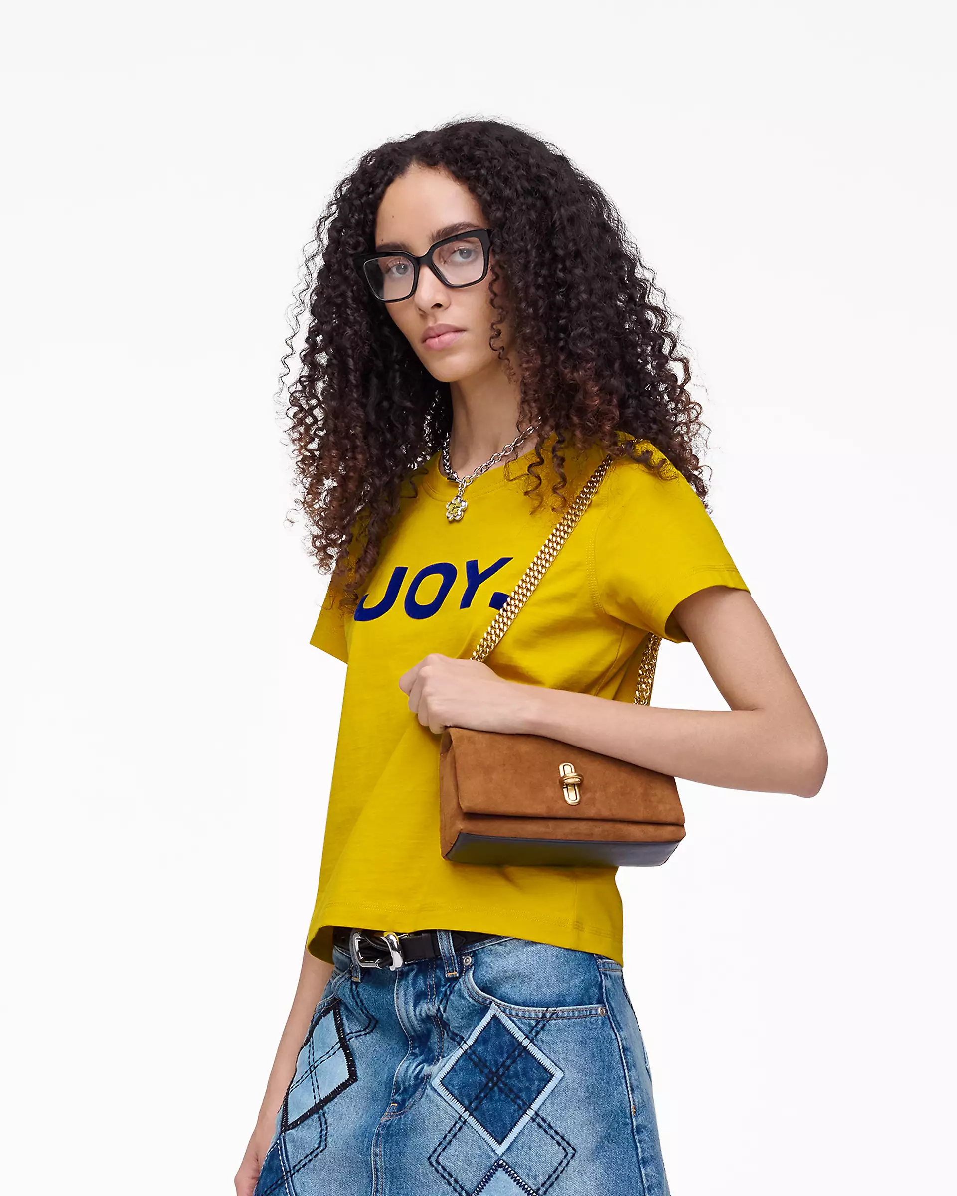 THE SUEDE DUAL CHAIN MINI BAG - XTXFMF