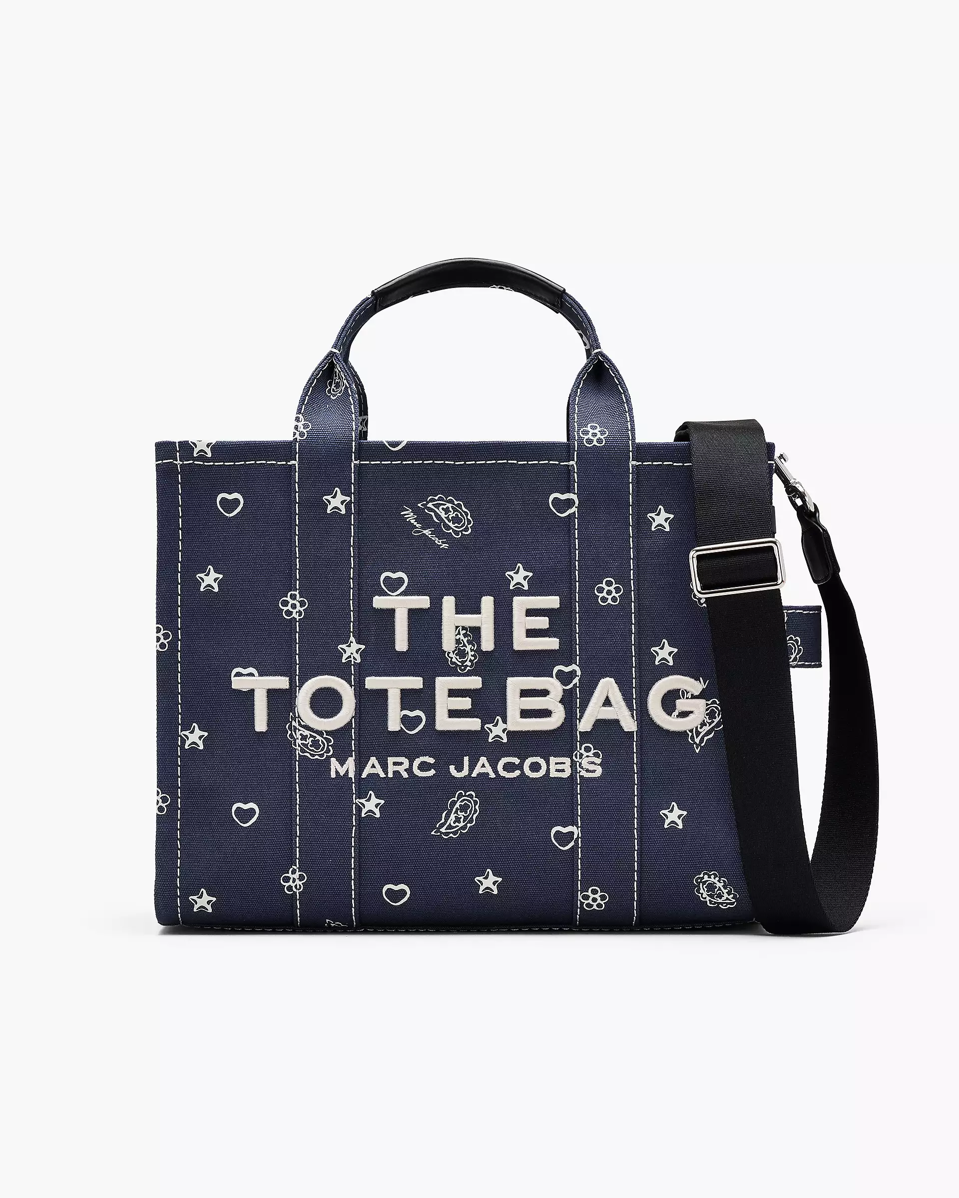 THE BANDANA CANVAS MEDIUM TOTE BAG - XTXFMF