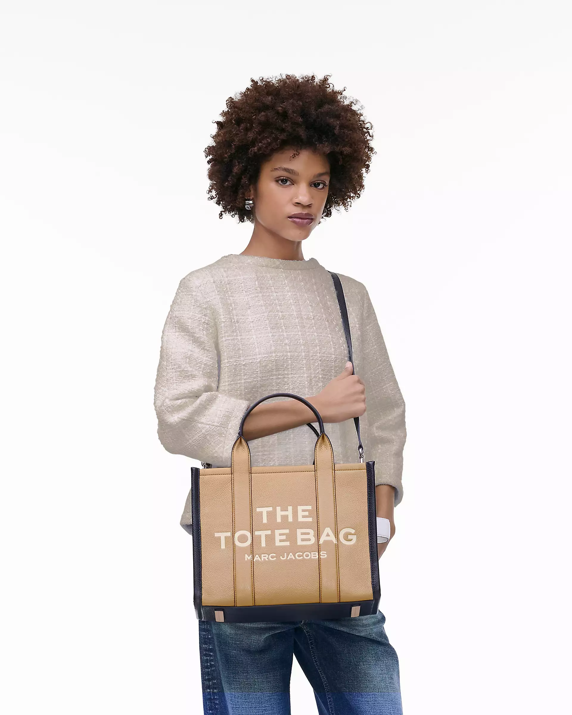 THE COLORBLOCK MEDIUM TOTE BAG - XTXFMF
