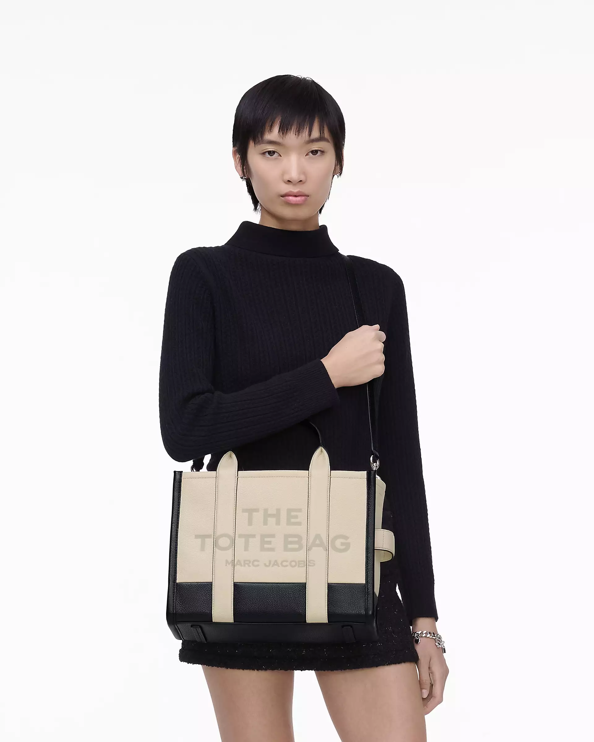 THE COLORBLOCK MEDIUM TOTE BAG - XTXFMF