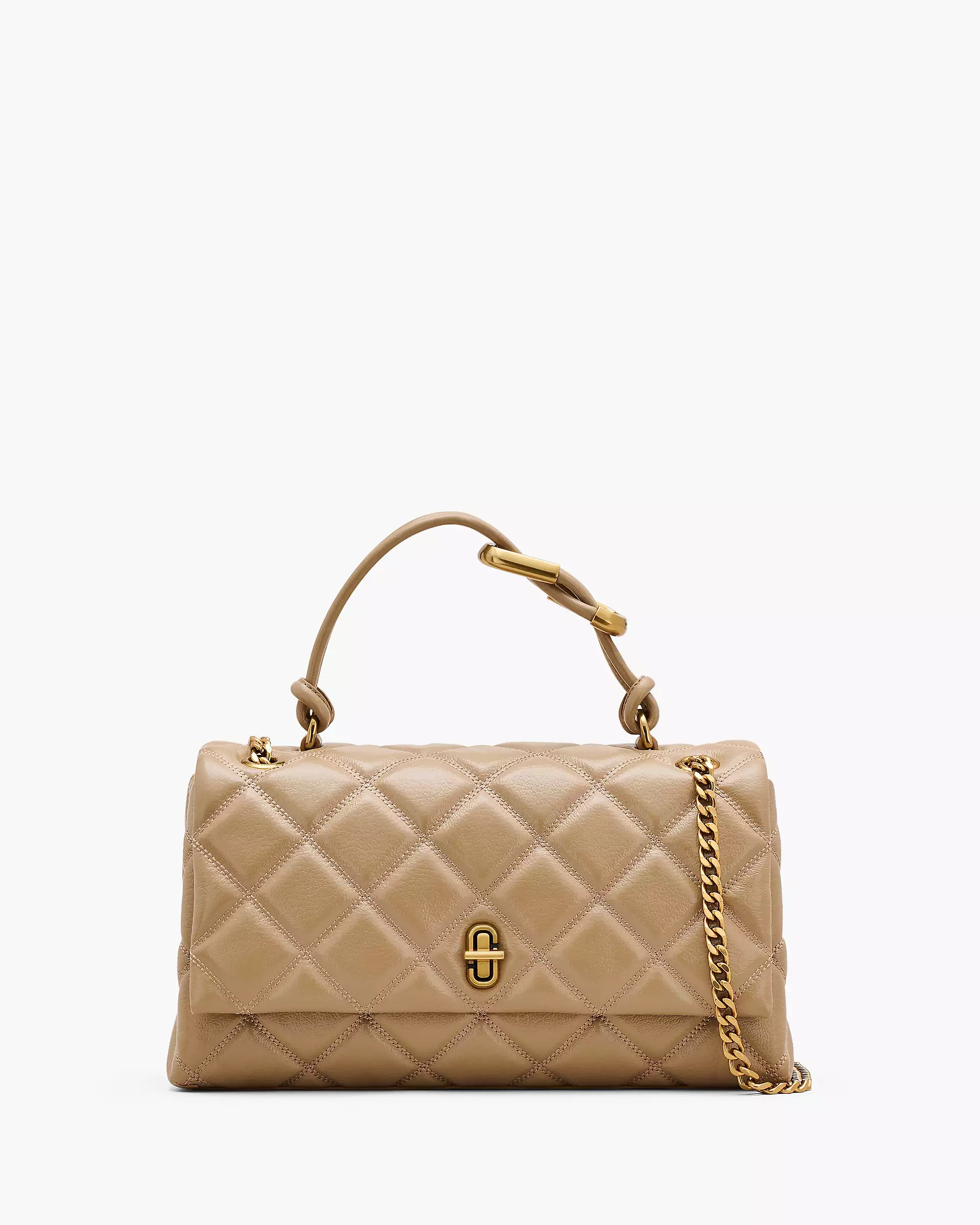 THE QUILTED DUAL CONVERTIBLE SHOULDER BAG - XTXFMF