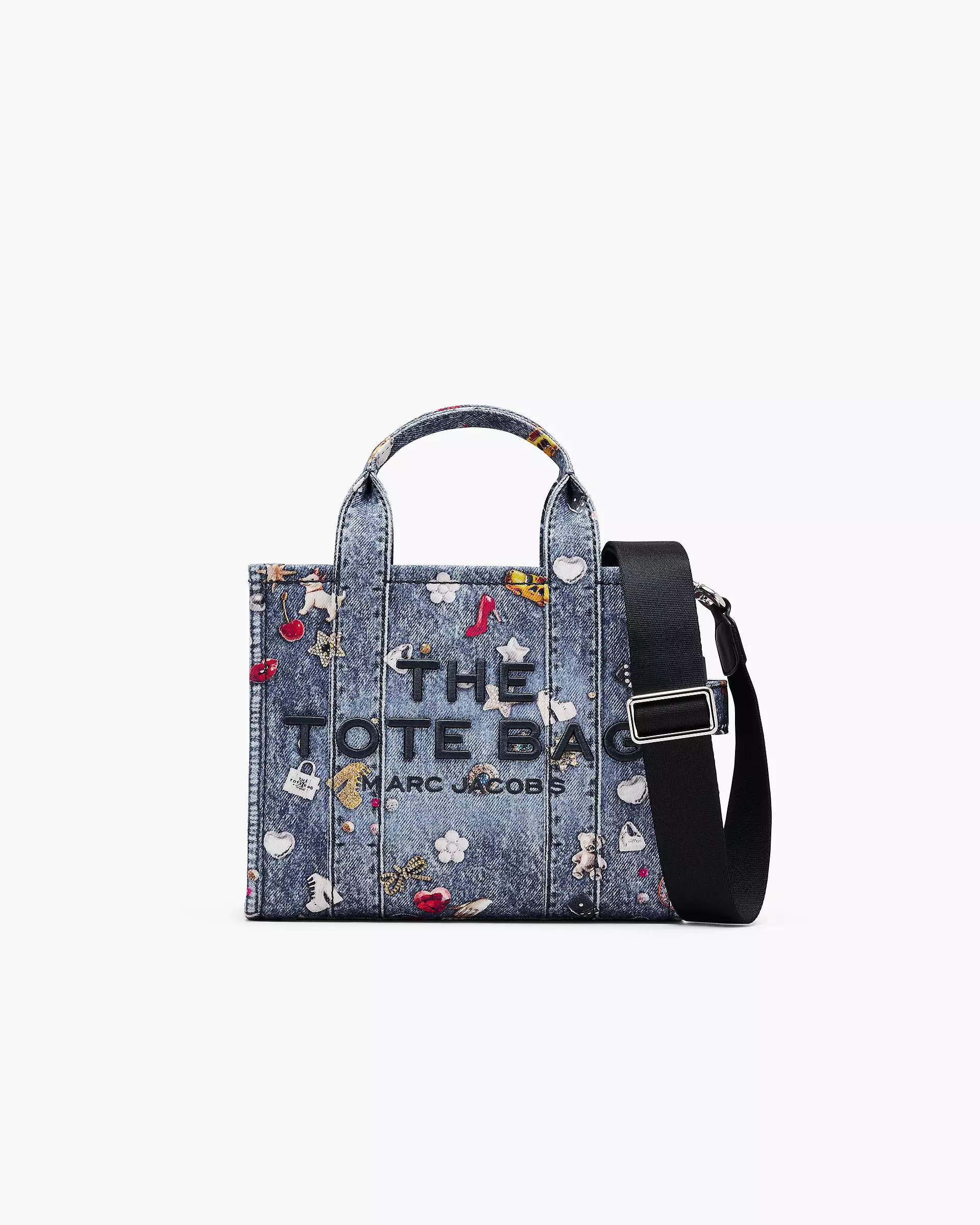 THE TROMPE L'OEIL TRINKET CANVAS SMALL TOTE BAG - XTXFMF