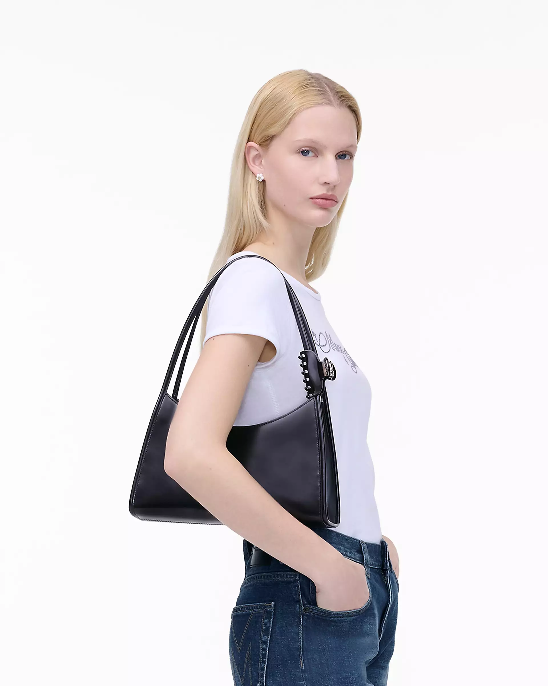 THE GLAM CLAW CLIP SHOULDER BAG - XTXFMF