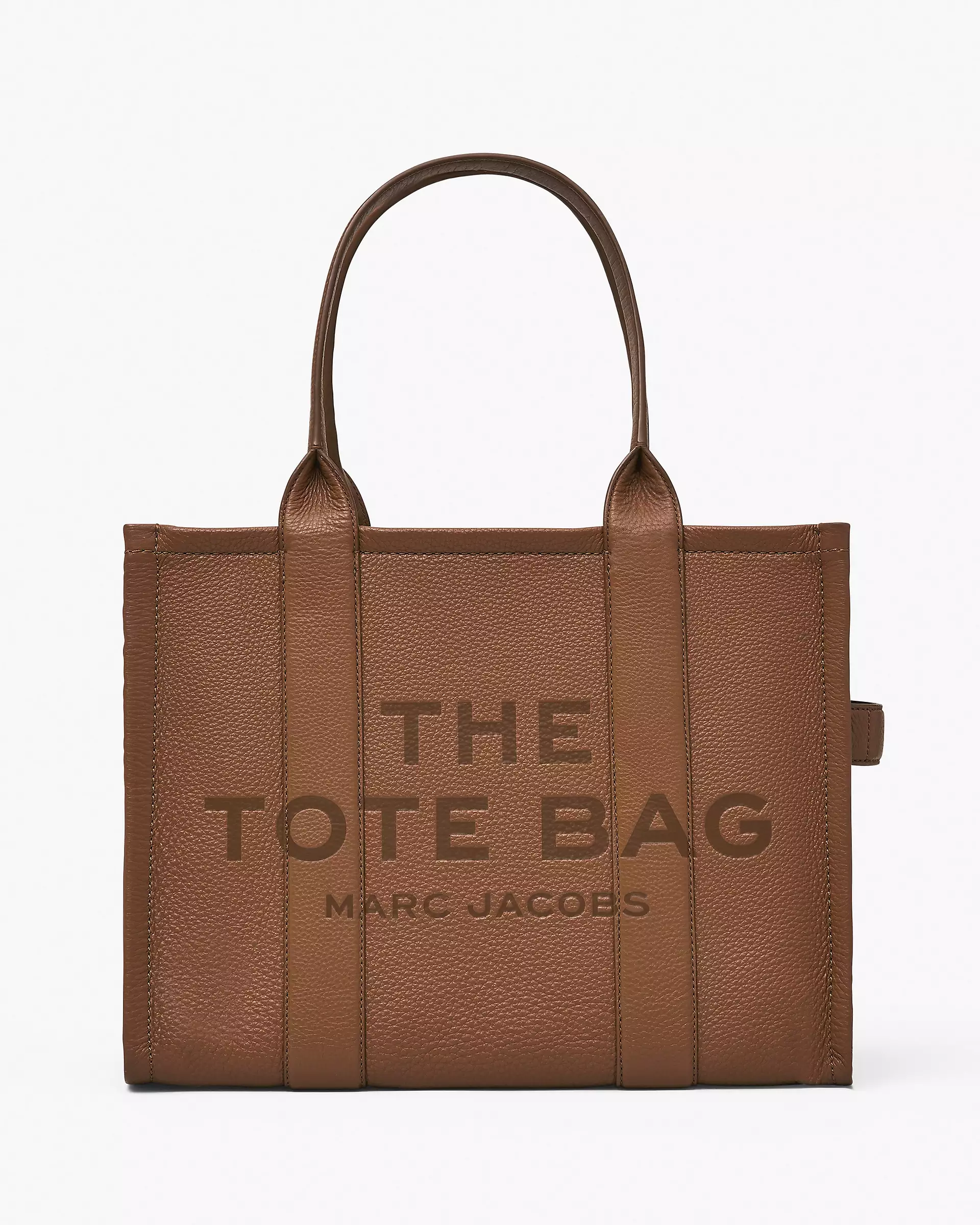 THE LEATHER LARGE TOTE BAG - XTXFMF