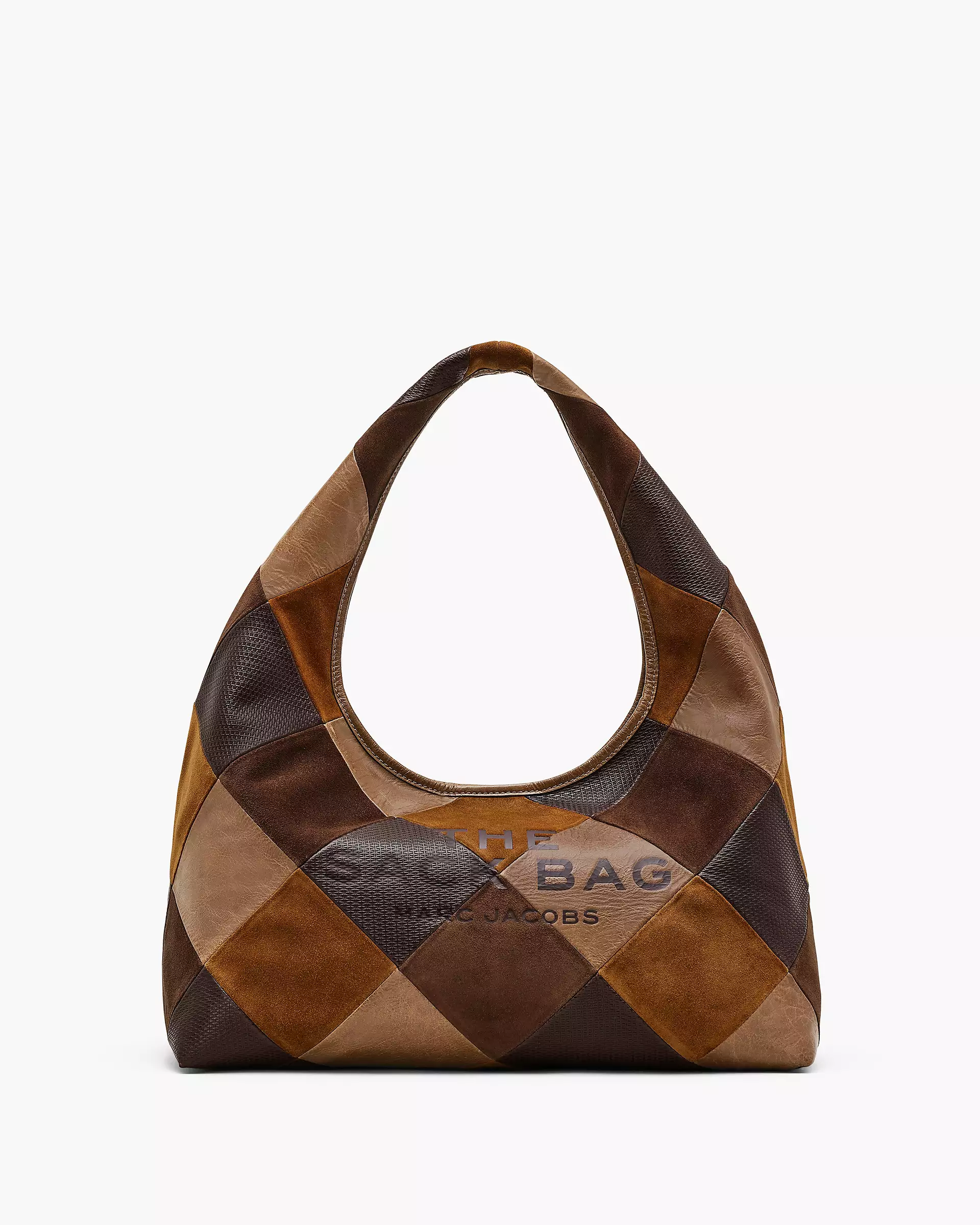 THE SUEDE PATCHWORK SACK BAG - XTXFMF