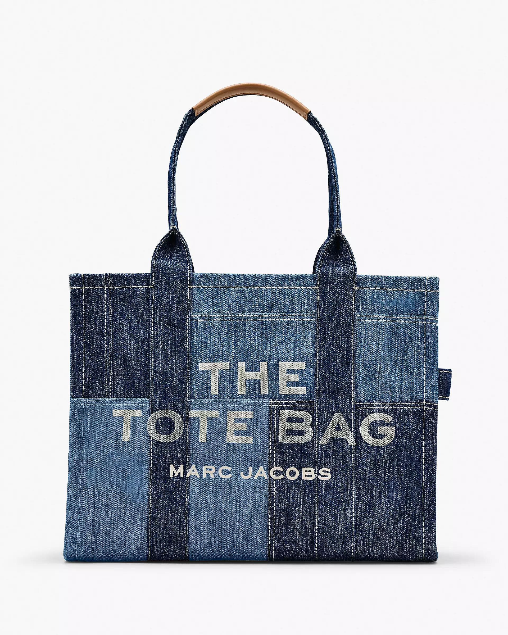THE DENIM LARGE TOTE BAG - XTXFMF