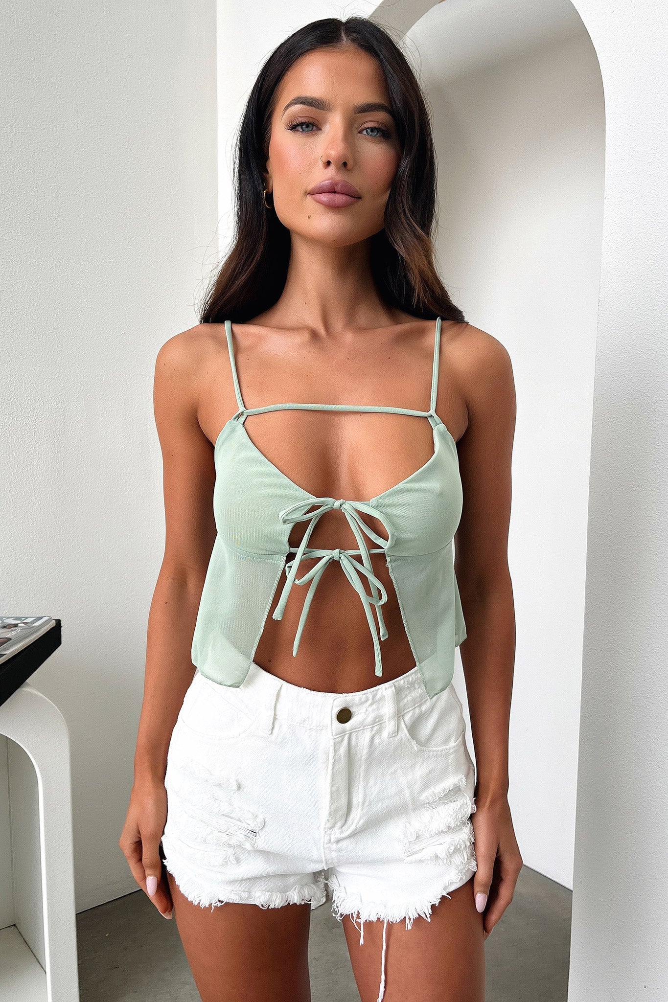 Liotta Top - Sage - XTXFMF
