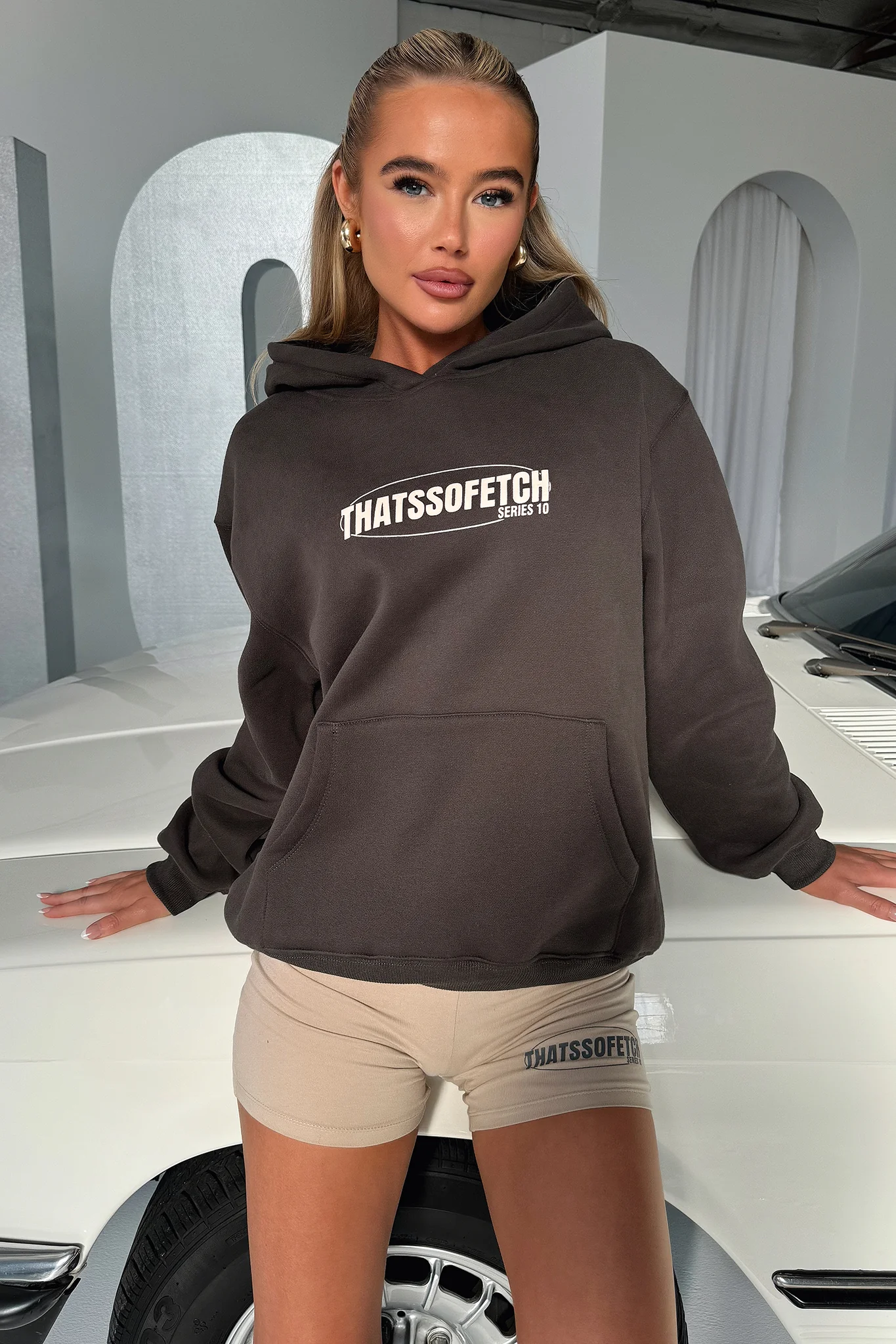 Series 10 Bike Shorts - Beige - XTXFMF