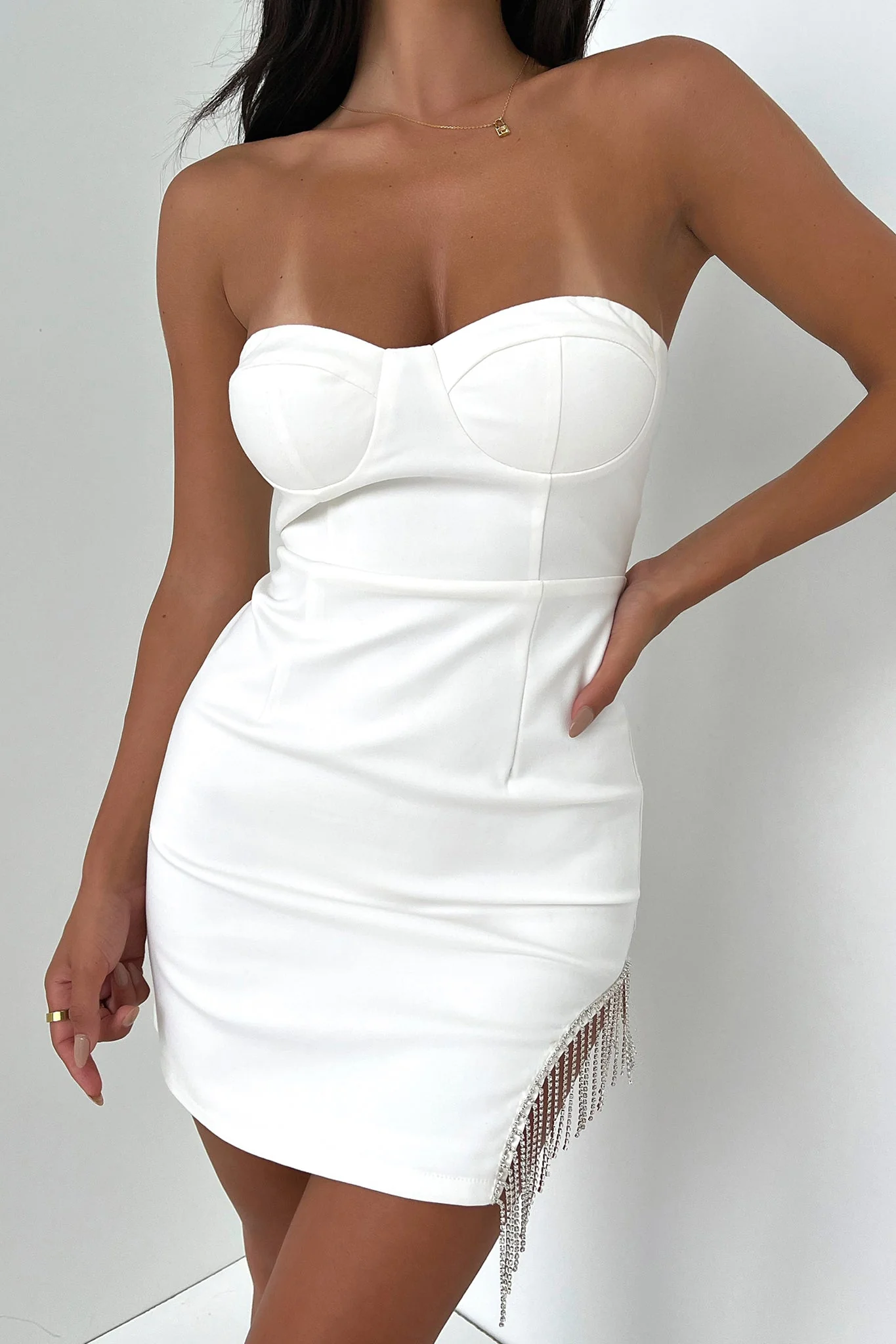 Tonkin Dress - White - XTXFMF