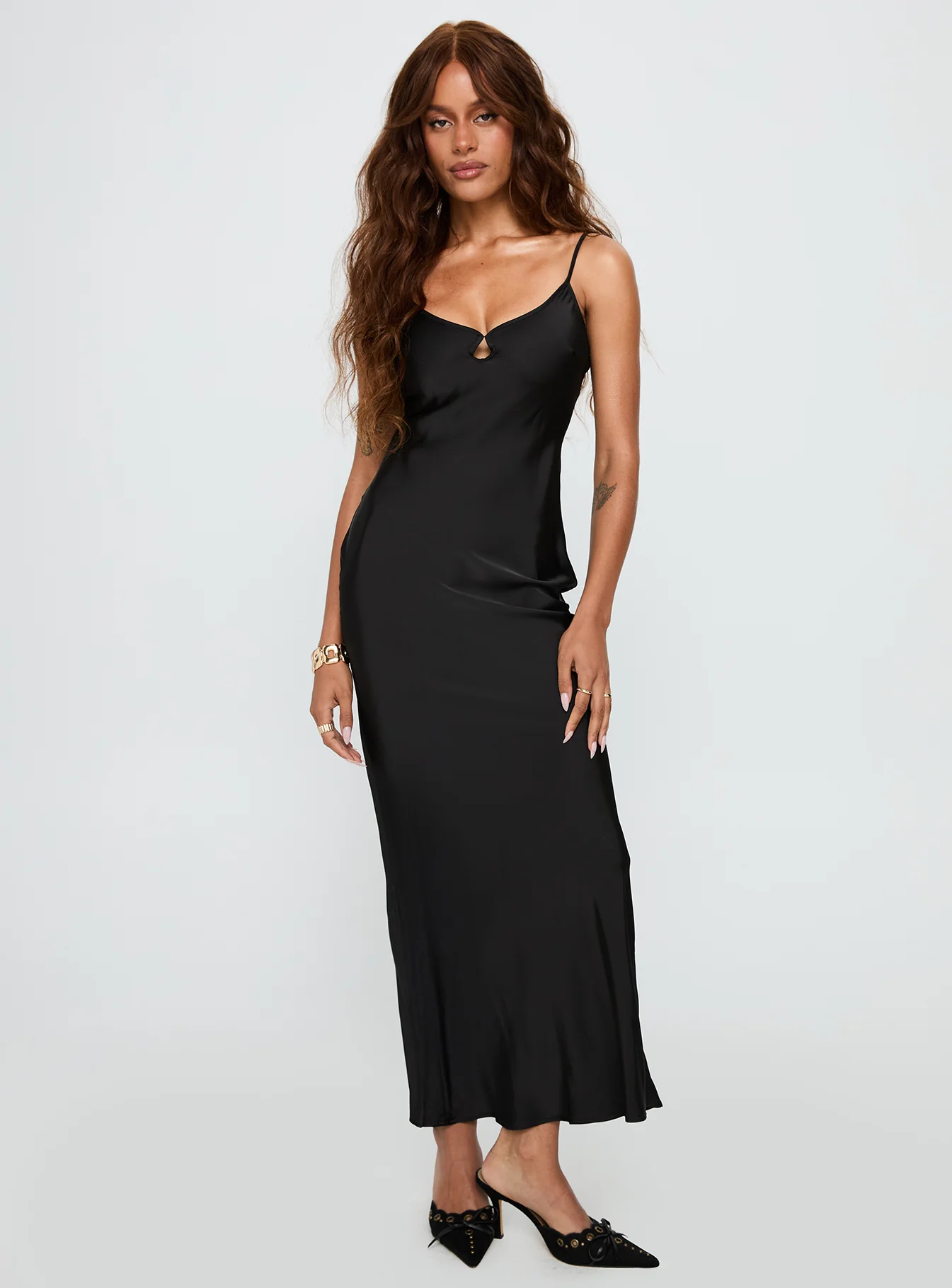Mind Reader Maxi Dress Black - XTXFMF