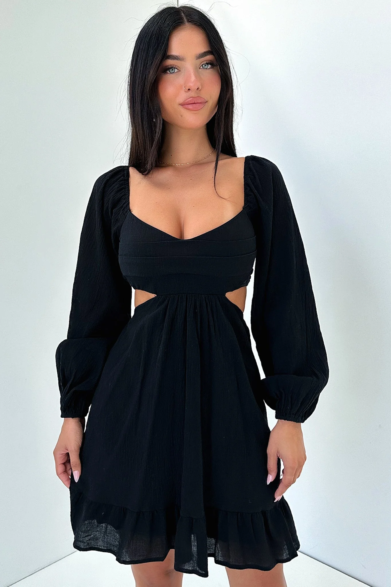 Nicole Dress - Black - XTXFMF
