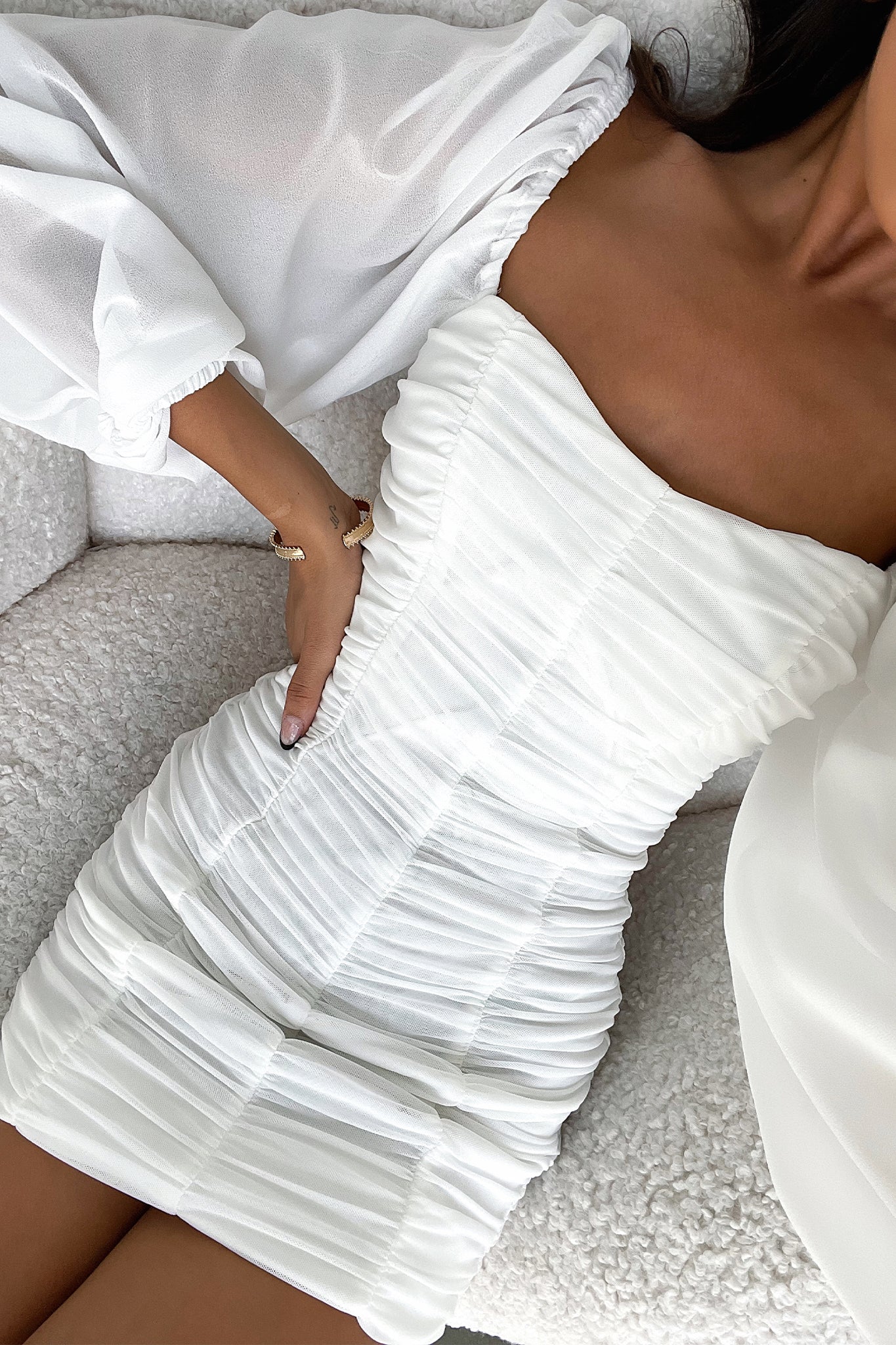 Martini Dress - White - XTXFMF