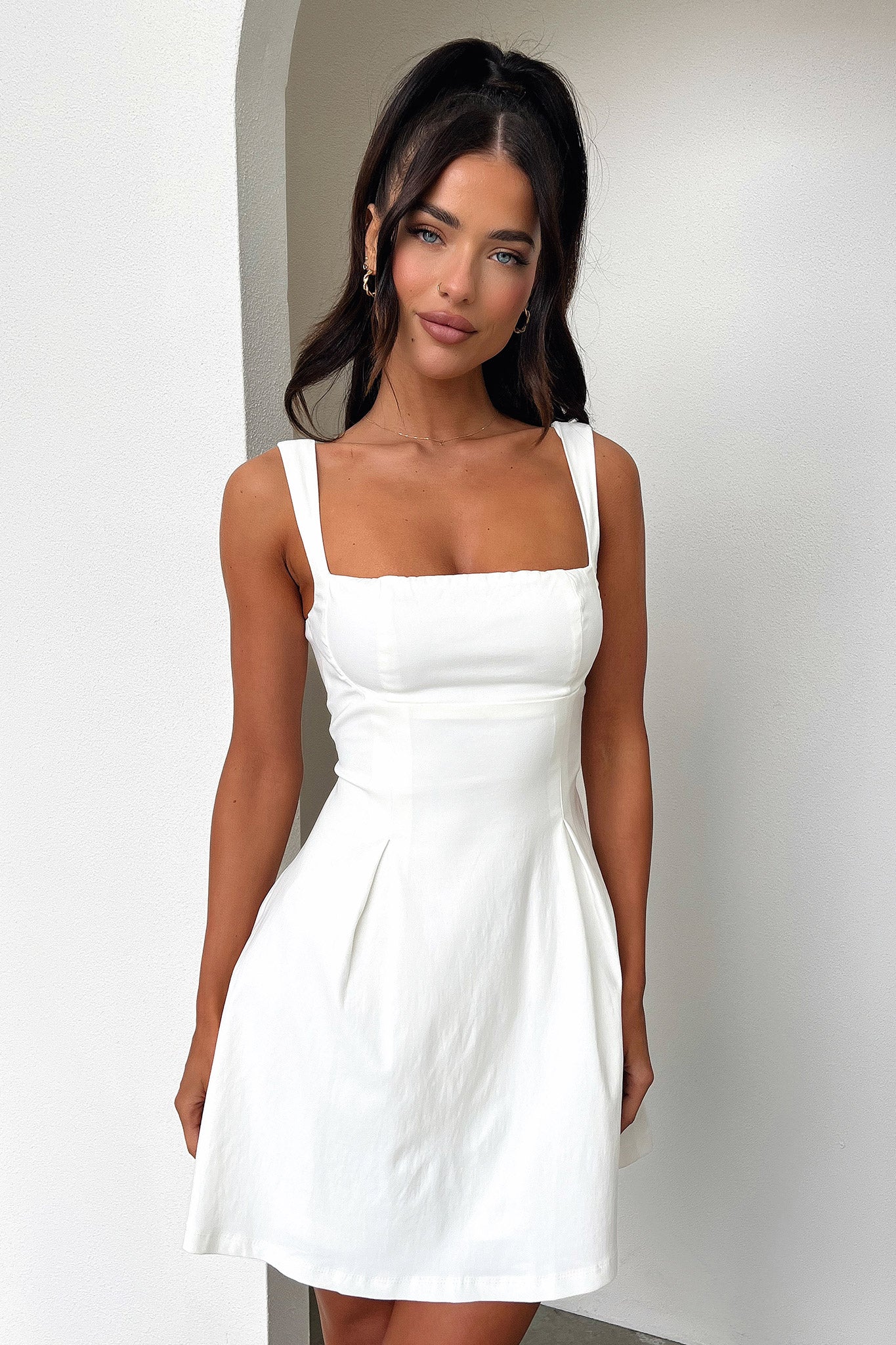 Bransley Dress - White - XTXFMF
