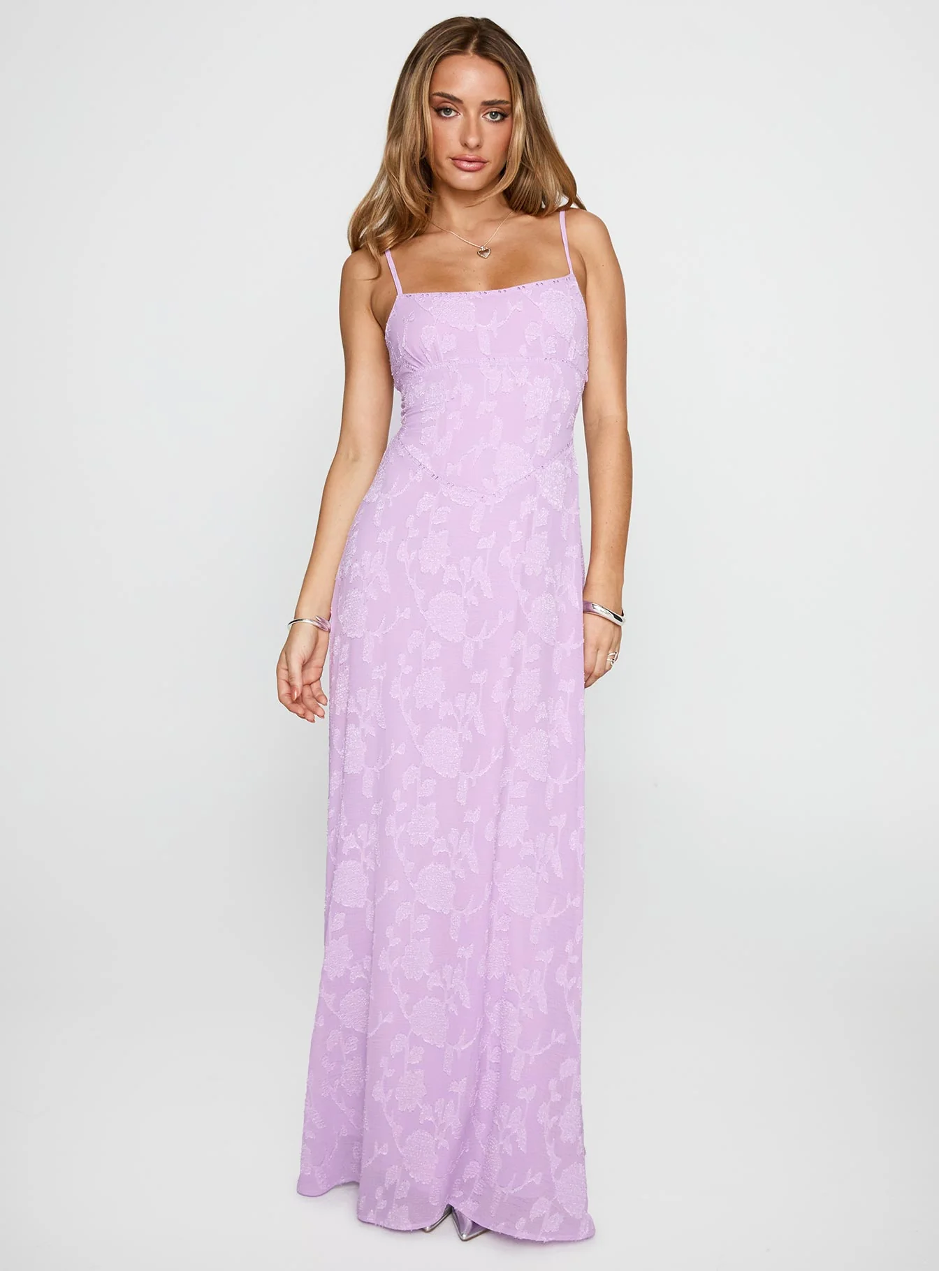 South Of France Maxi Dress Lilac - XTXFMF