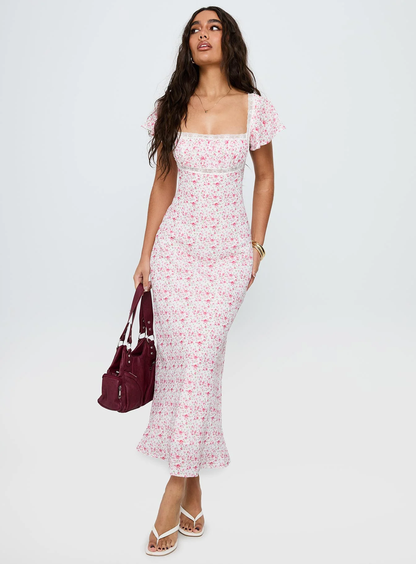 From The Start Maxi Dress Multi - XTXFMF