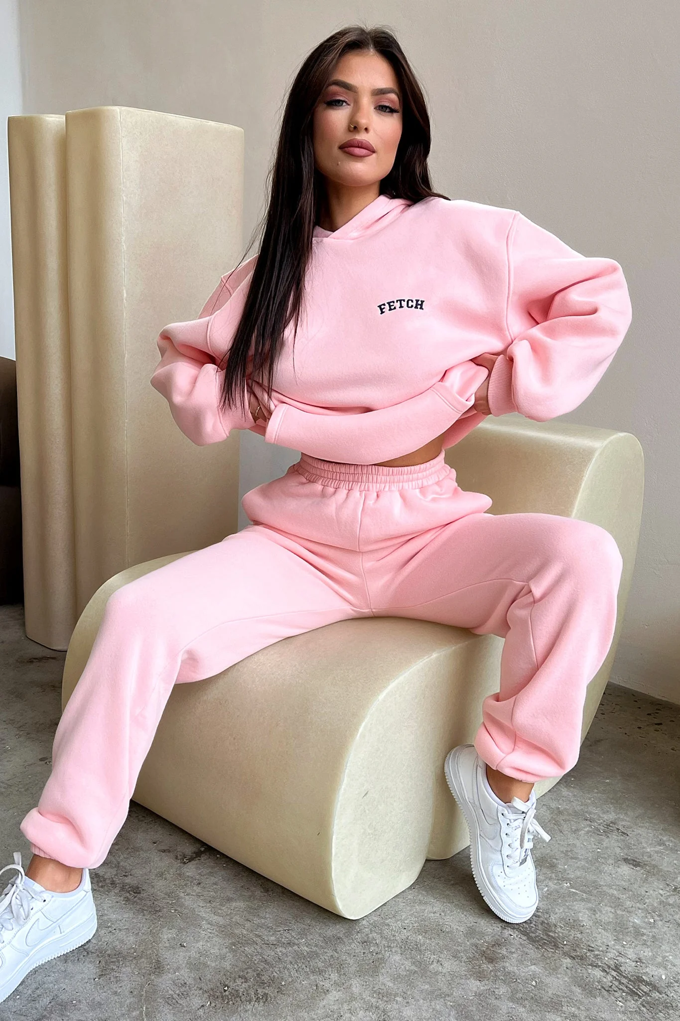 Fetch University Trackies - Pink - XTXFMF