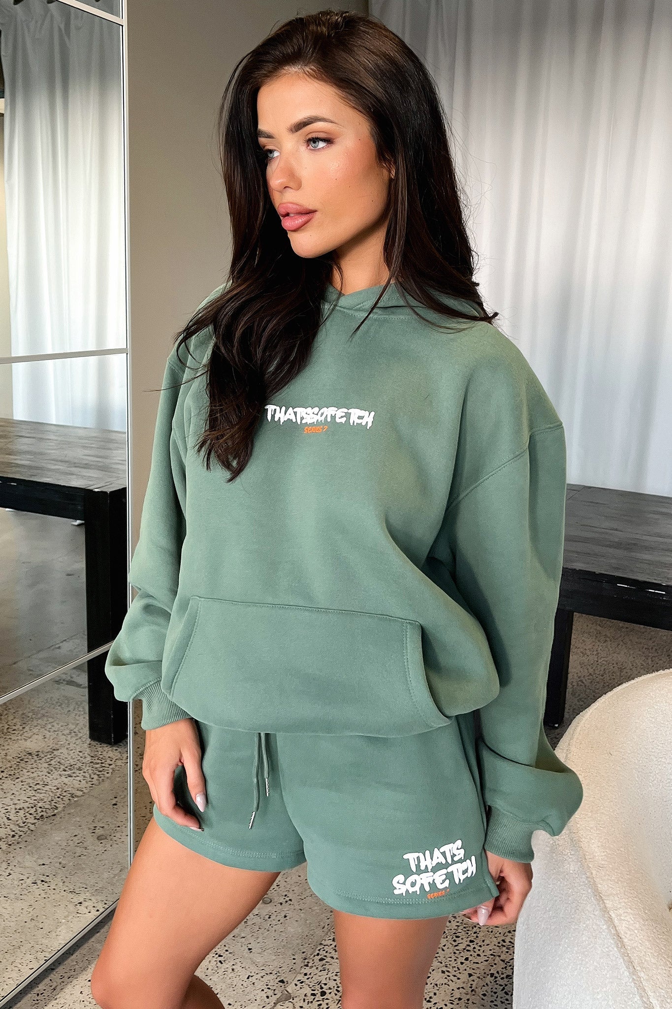 Series 7 Hoodie - Green - XTXFMF