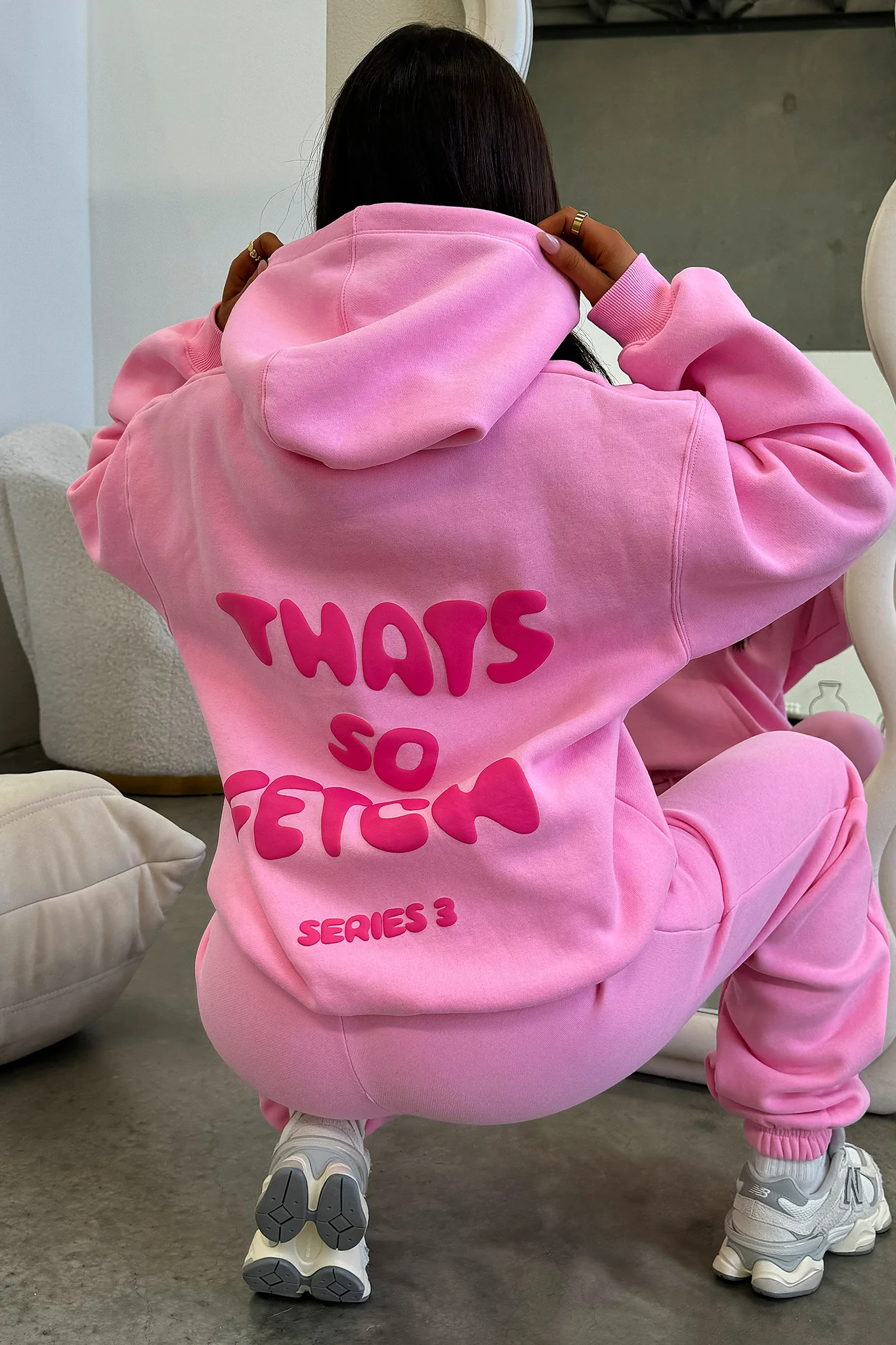 Series 3 Hoodie - Light Pink - XTXFMF