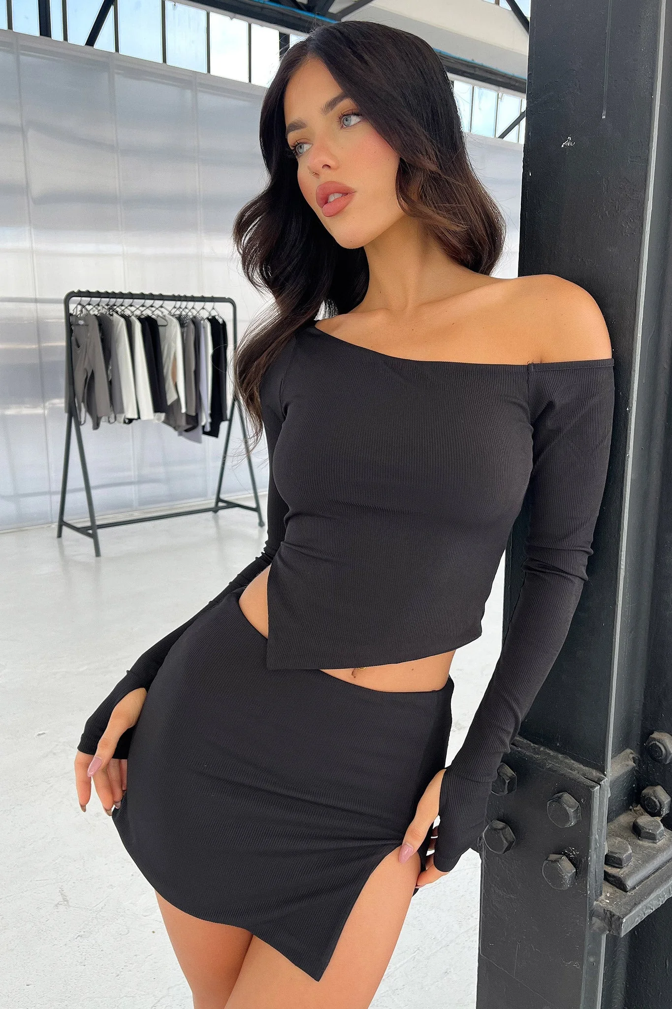 Leyton Skirt - Black - XTXFMF