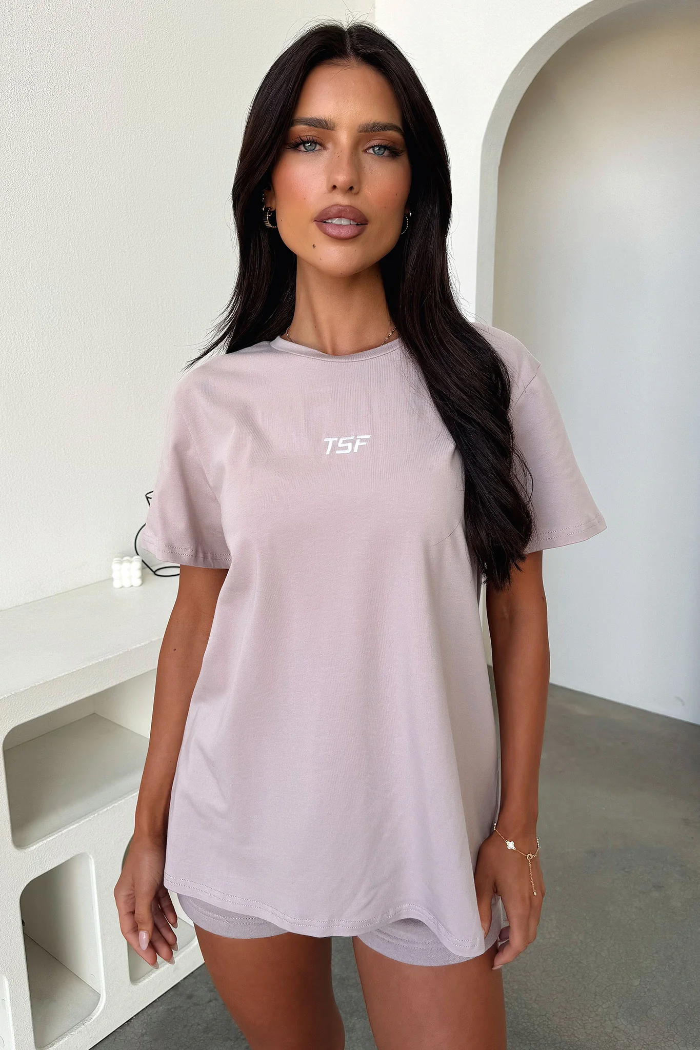 Kaztek Oversized Tee - Mocha - XTXFMF