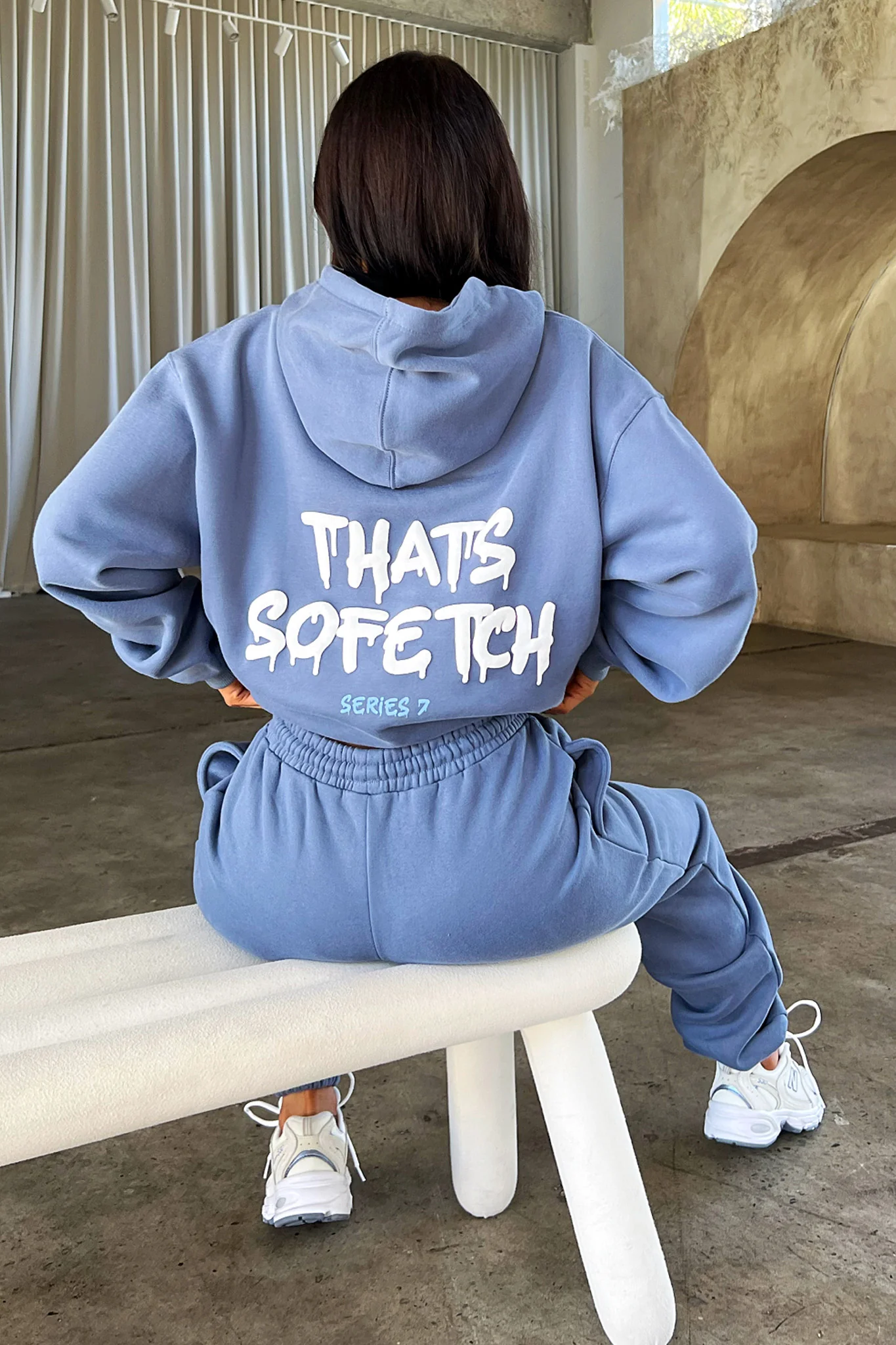 Series 7 Hoodie - Blue - XTXFMF