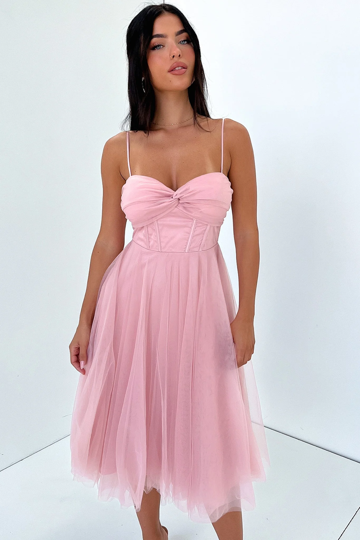 Angelique Dress - Pink - XTXFMF