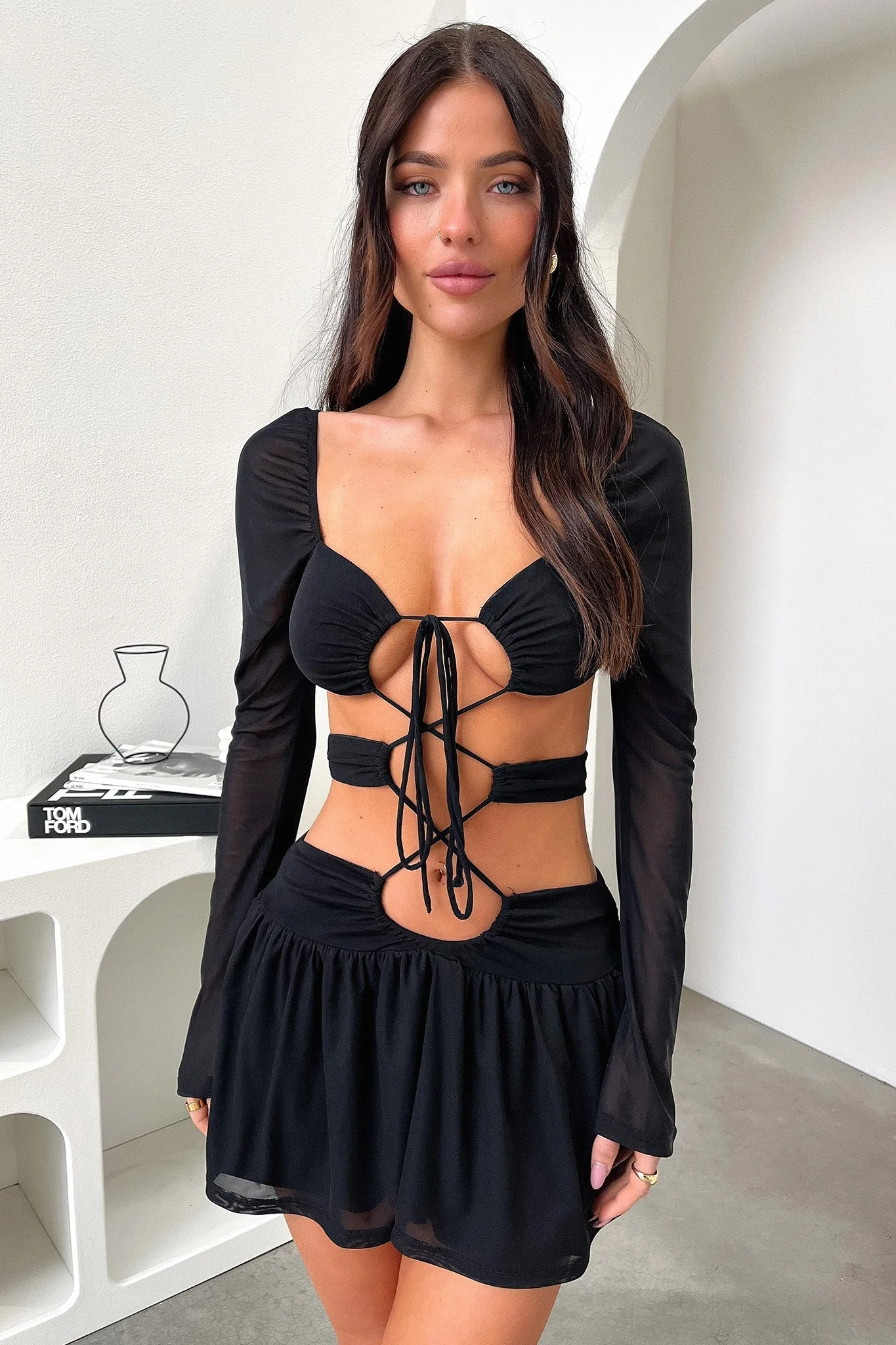 Ileana Dress - Black - XTXFMF