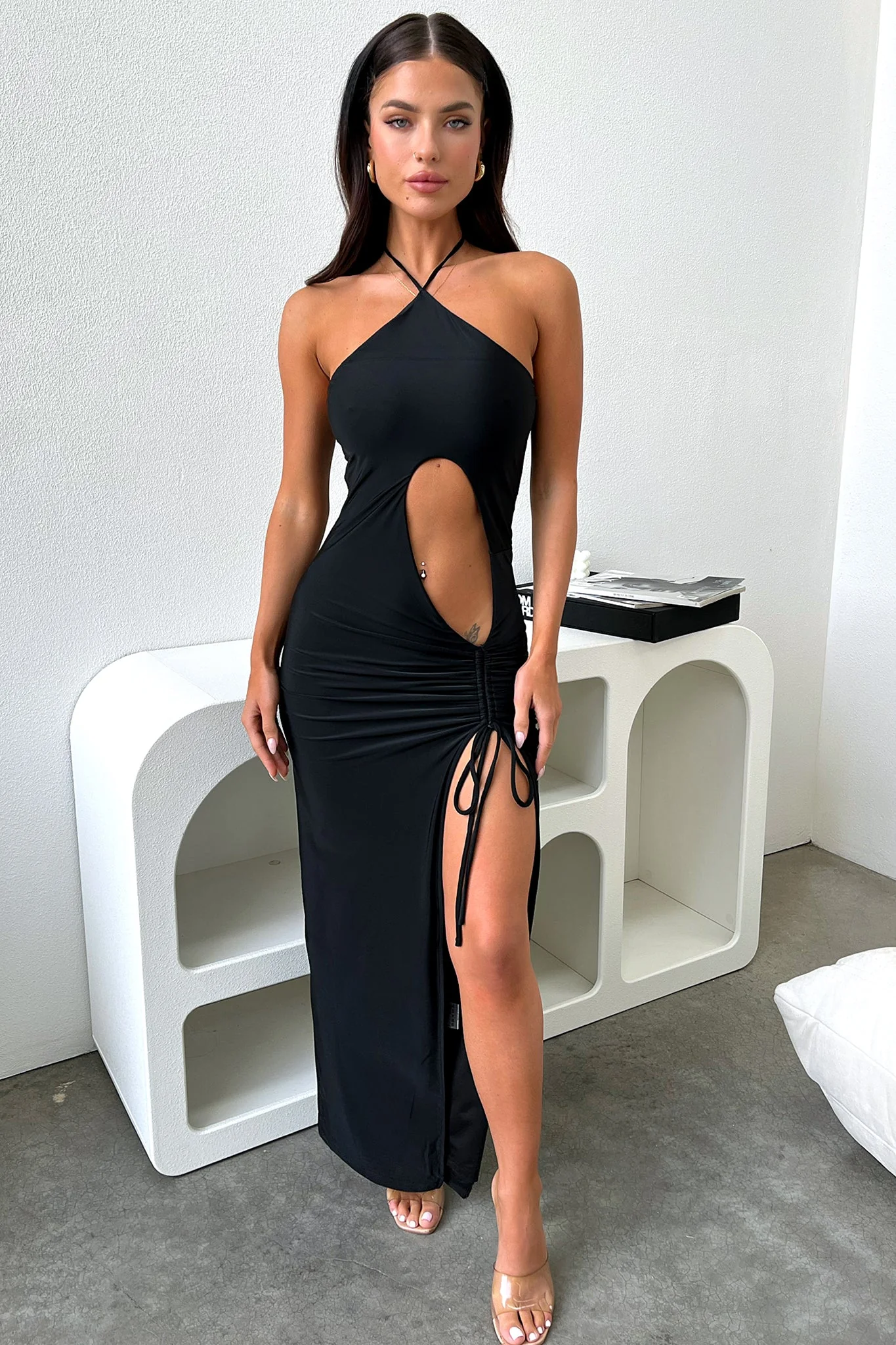 Romana Dress - Black - XTXFMF